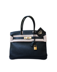 Birkin 30 Noir Gold Hardware Togo □Q