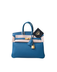 Birkin 25 Bleu Colvert Gold Hardware Togo X