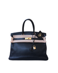 Birkin 35 Noir Gold Hardware Togo □F