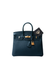 Birkin 25 Vert Cypress Gold Hardware Togo C