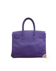 Birkin 30 Crocus Palladium Hardware Epsom