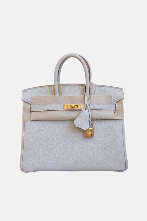 Birkin 25 Beton Gold Hardware