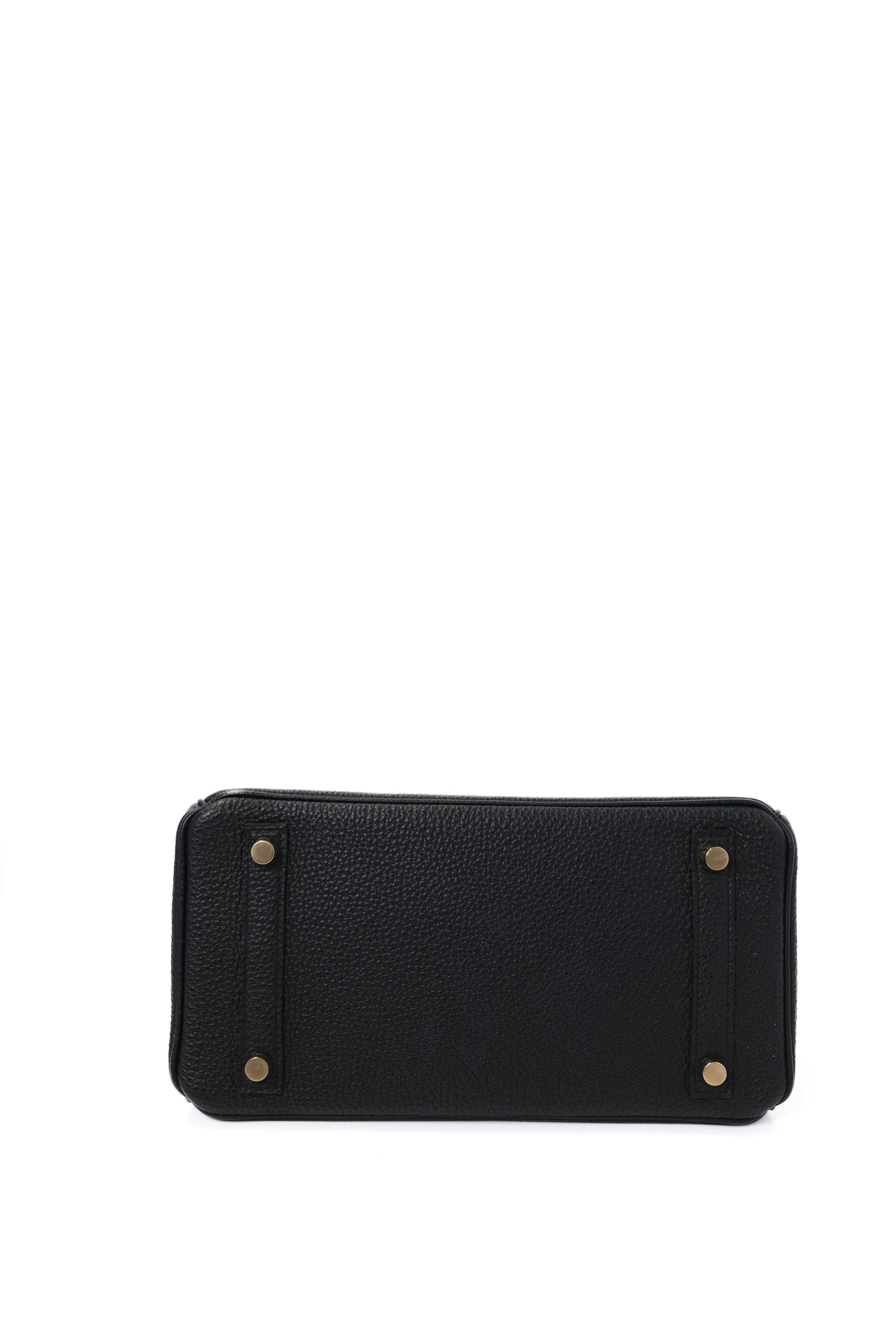Birkin 25 Black Gold Hardware Togo
