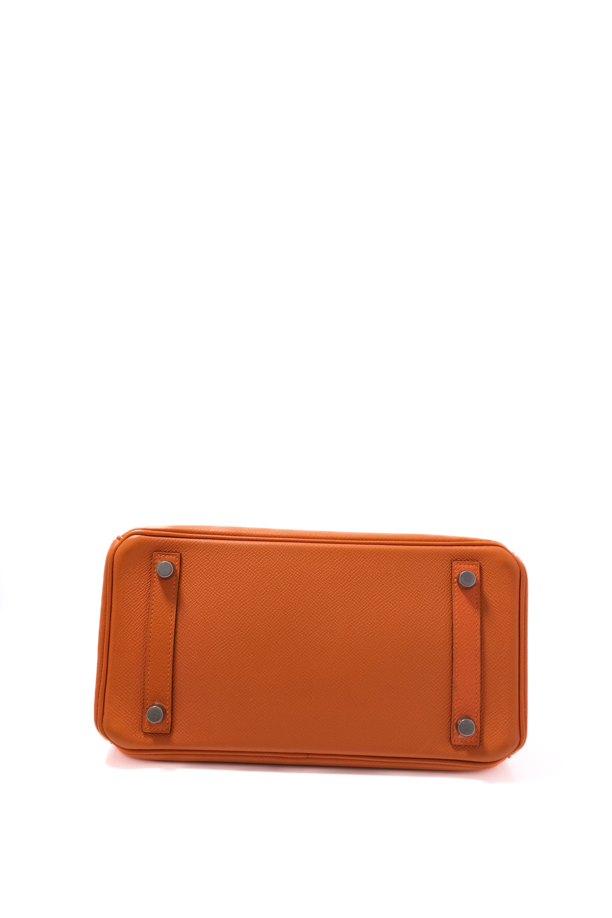Birkin 25 Iconic Orange Palladium Epsom
