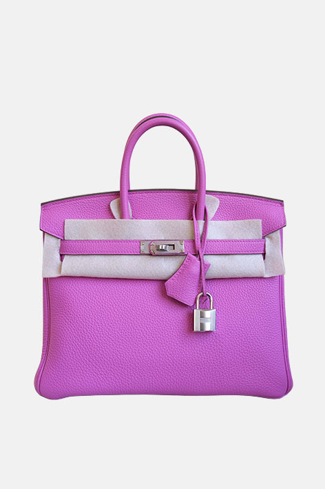 Birkin 25 Magnolia PHW