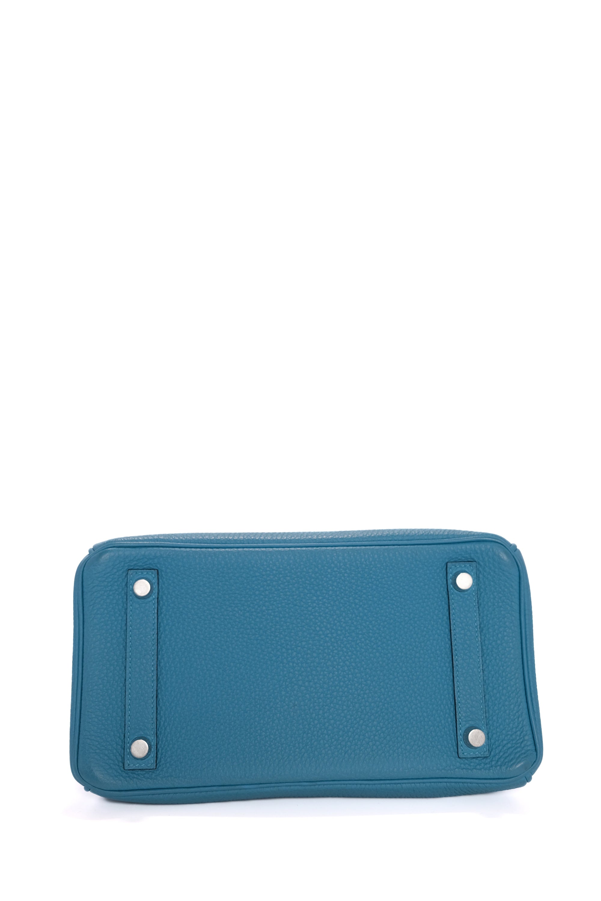 Birkin 25 Turquoise Palladium Hardware Togo