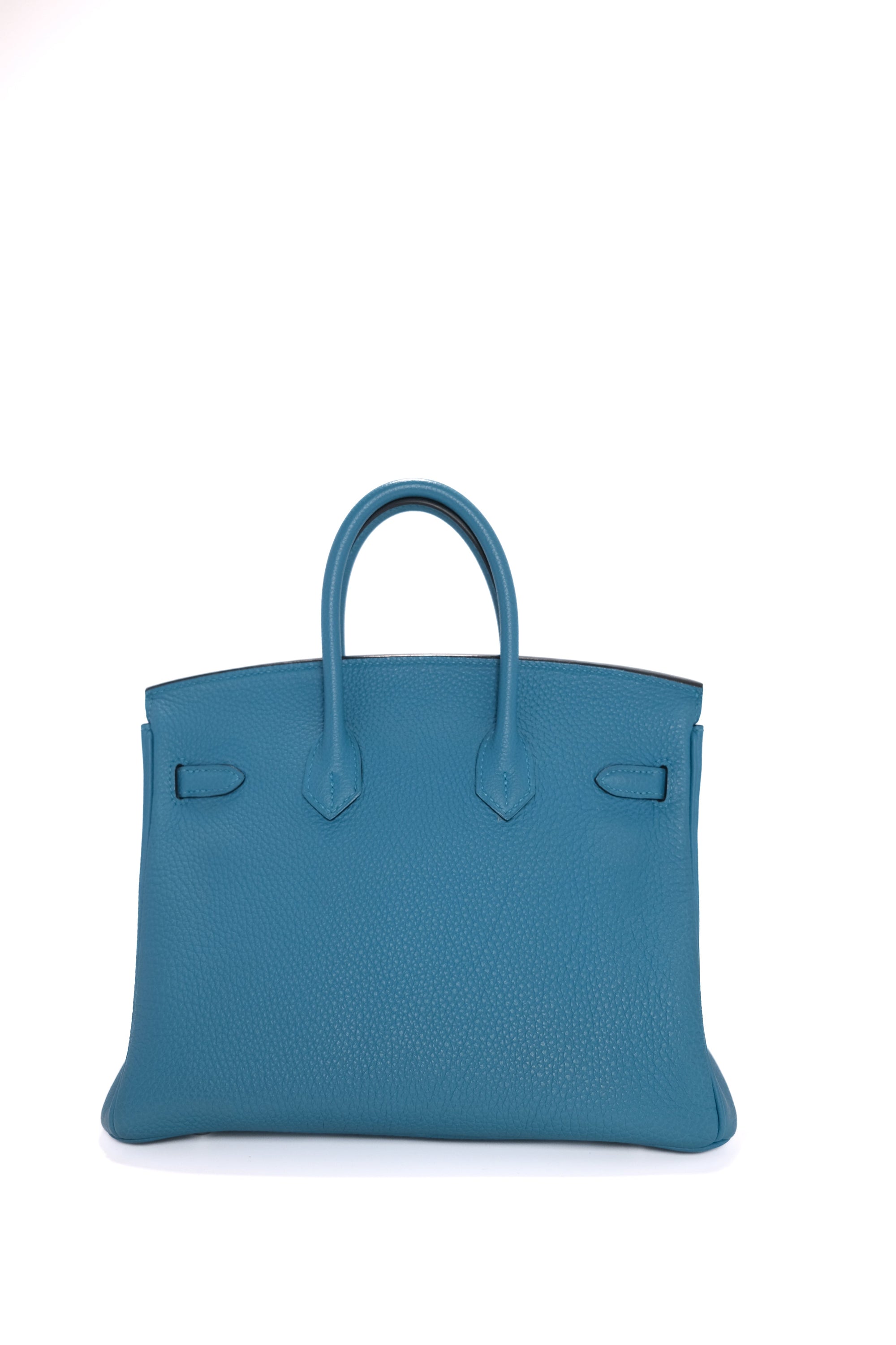 Birkin 25 Turquoise Palladium Hardware Togo
