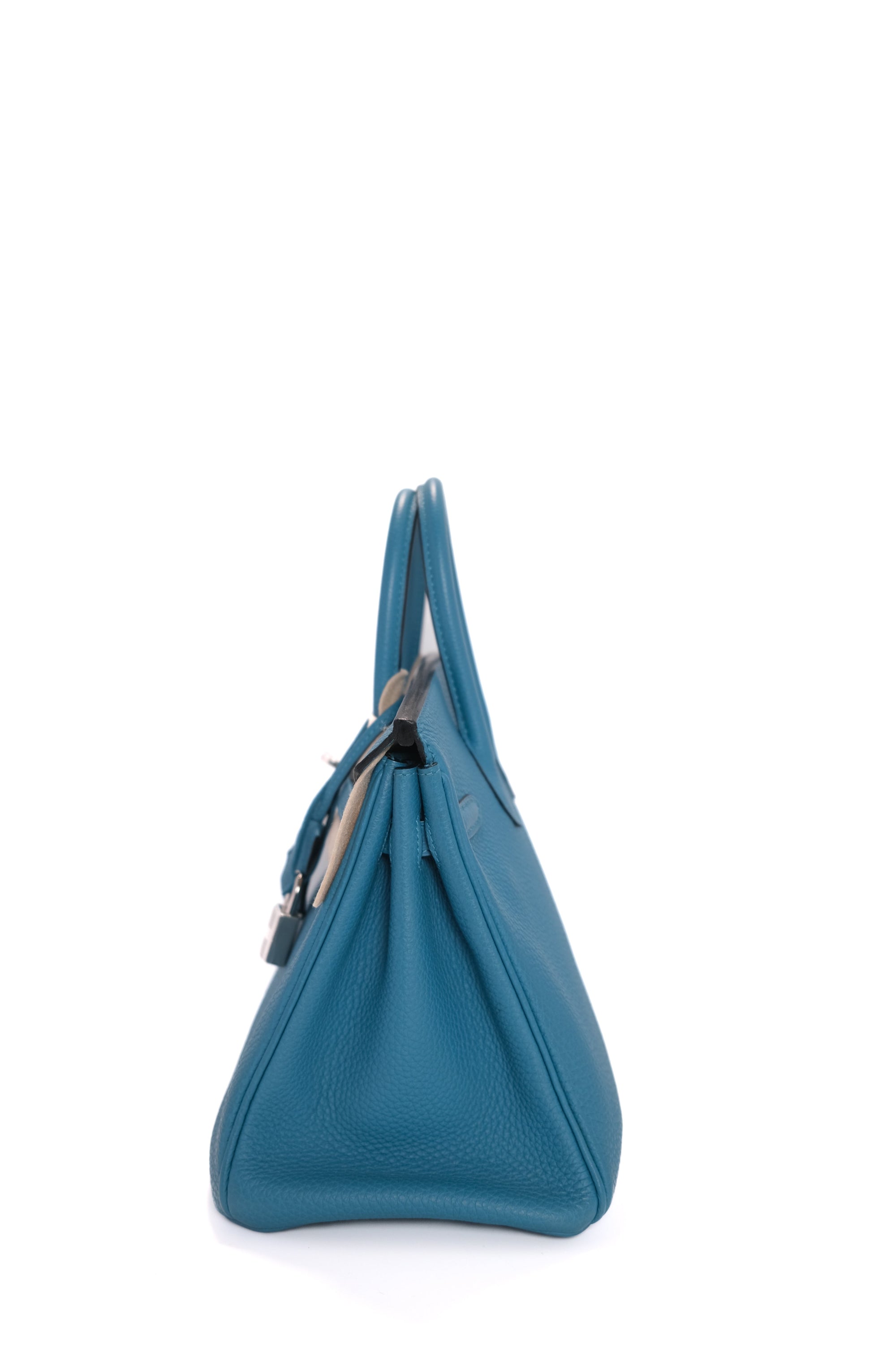 Birkin 25 Turquoise Palladium Hardware Togo