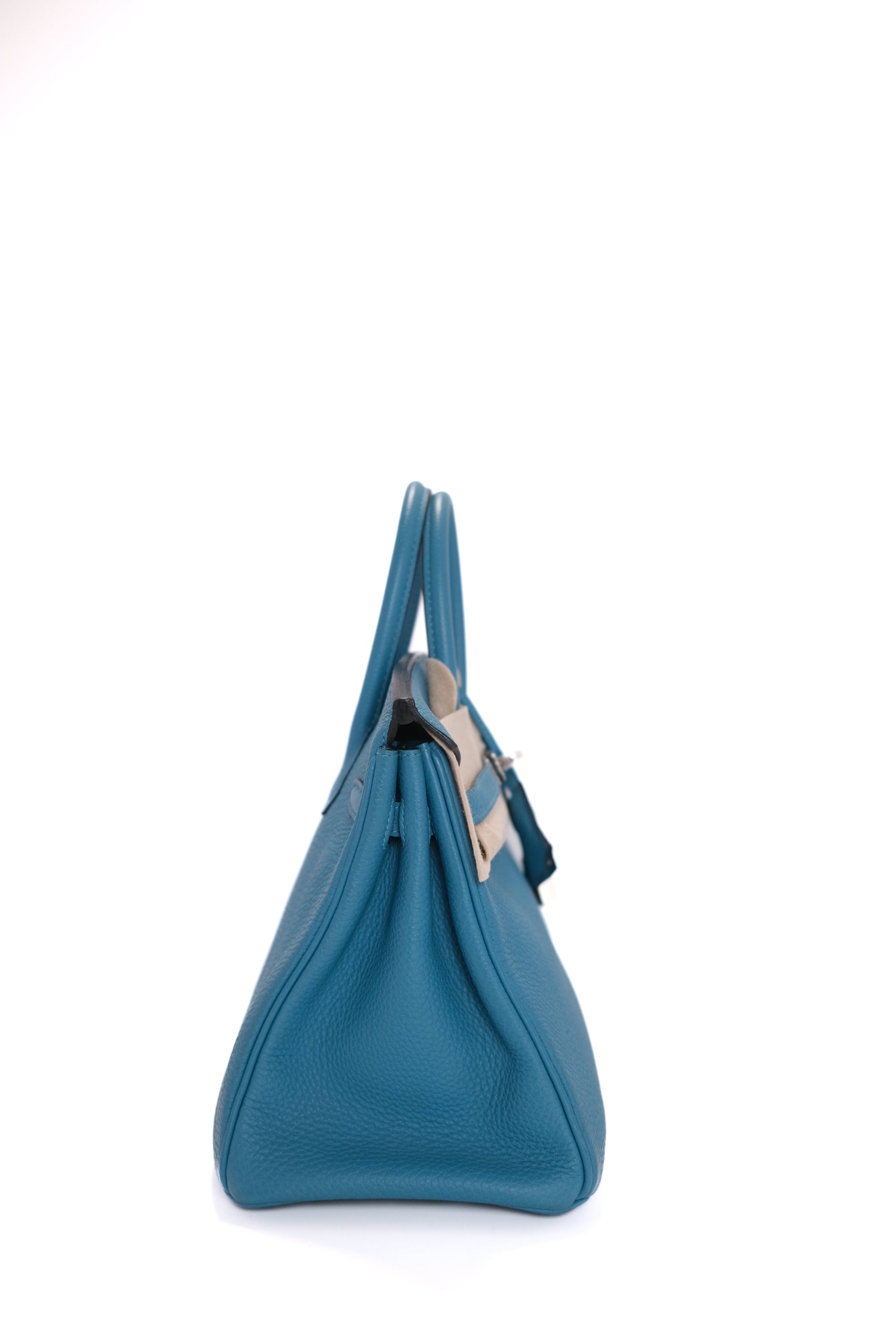 Birkin 25 Turquoise Palladium Hardware Togo