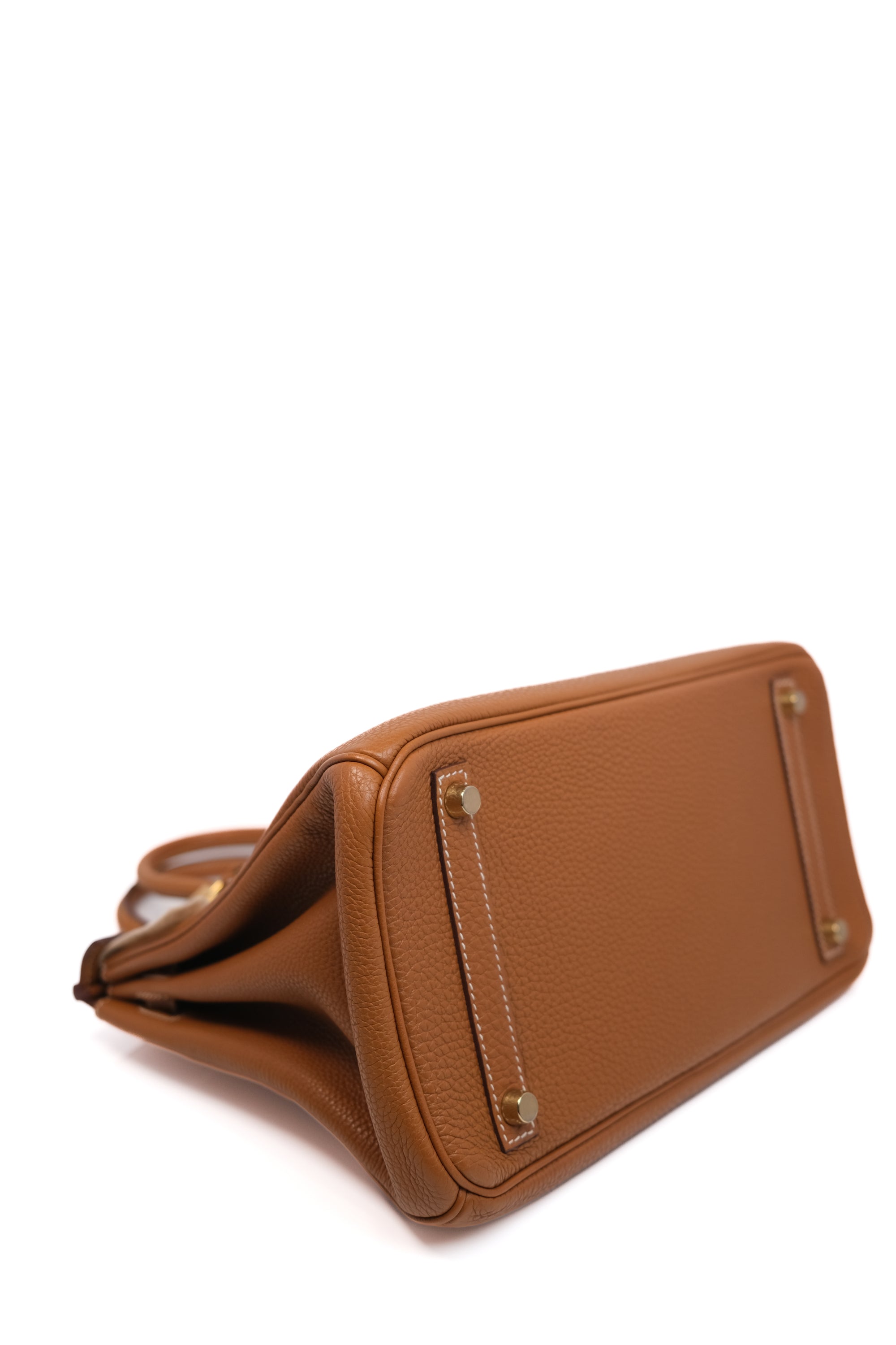 Birkin 30 Gold on Gold Hardware Togo