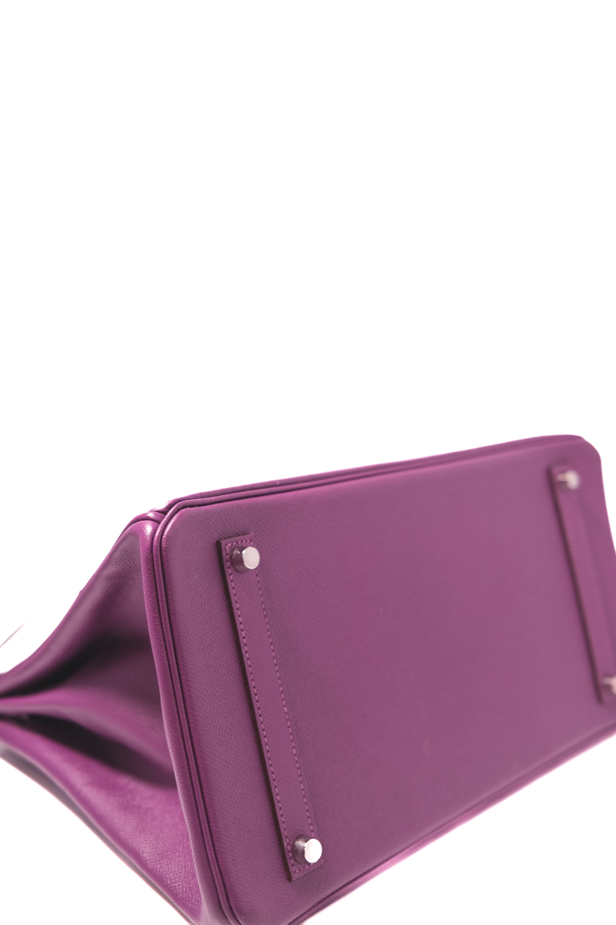 Birkin 35 Anemone Palladium Hardware Epsom