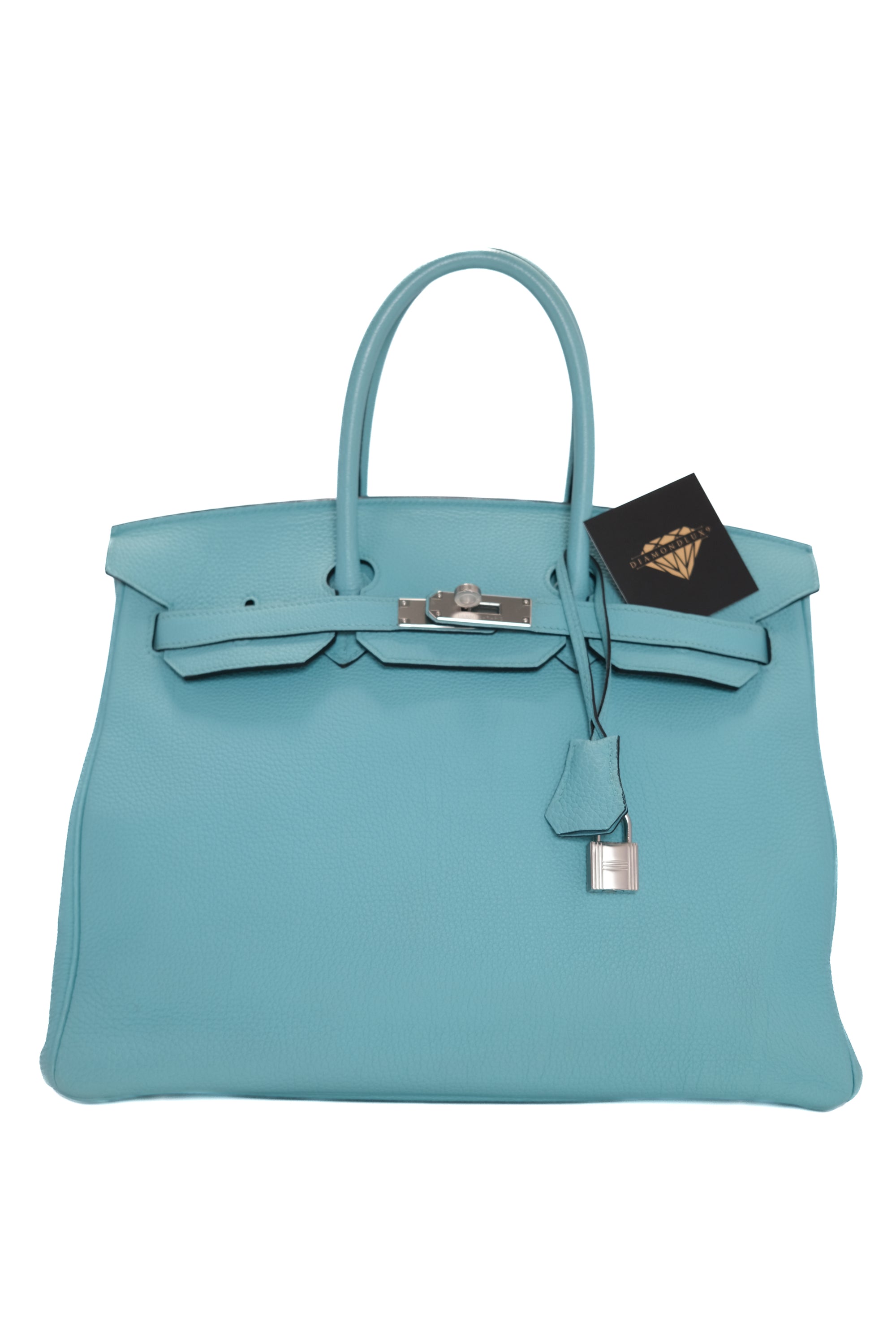 Birkin 35 Bleu Atoll (Tiffany Blue) Togo