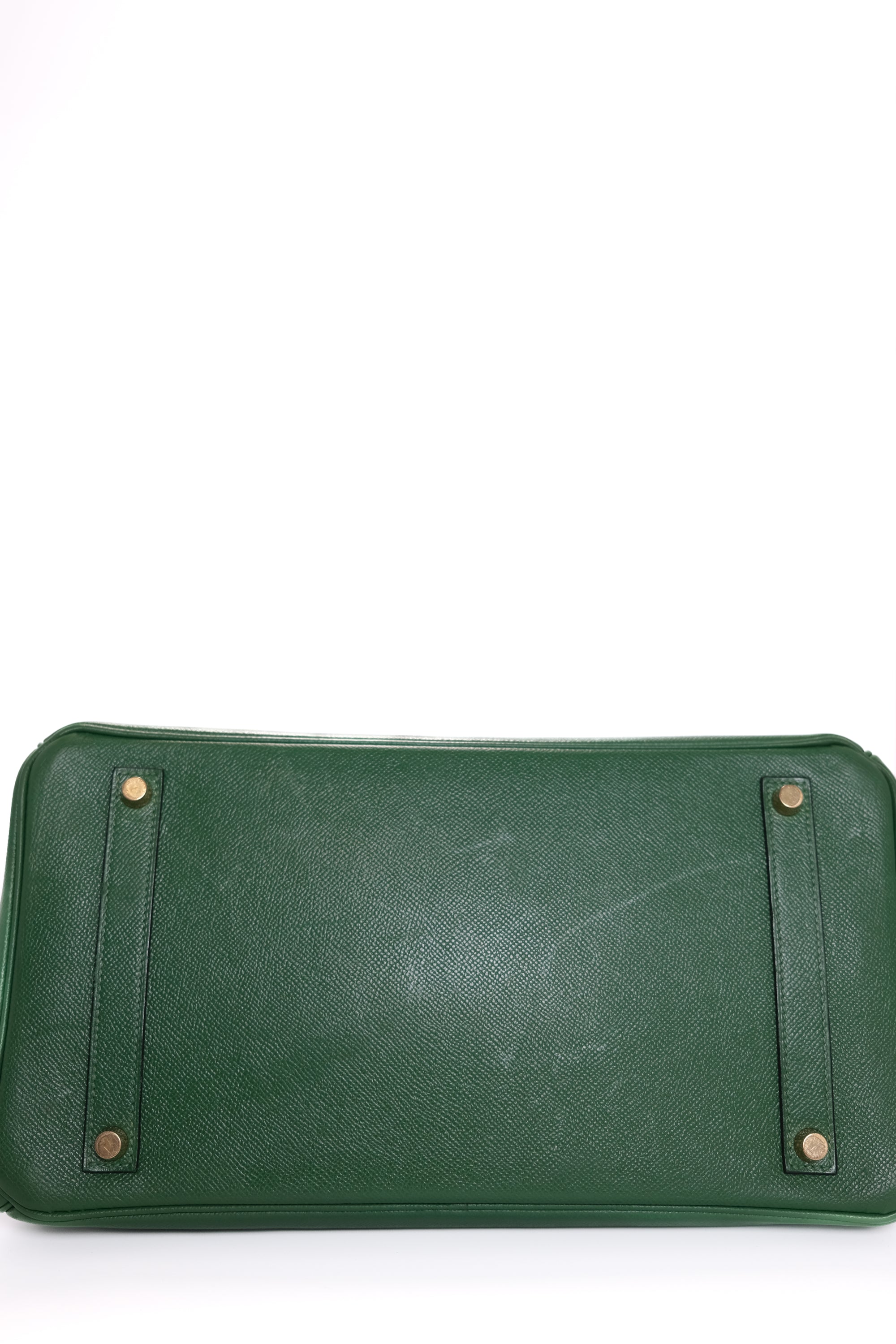 Birkin 35 Vert Gold Hardware Epsom