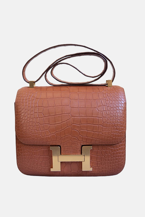 Constance 24 Alligator Gold On Gold
