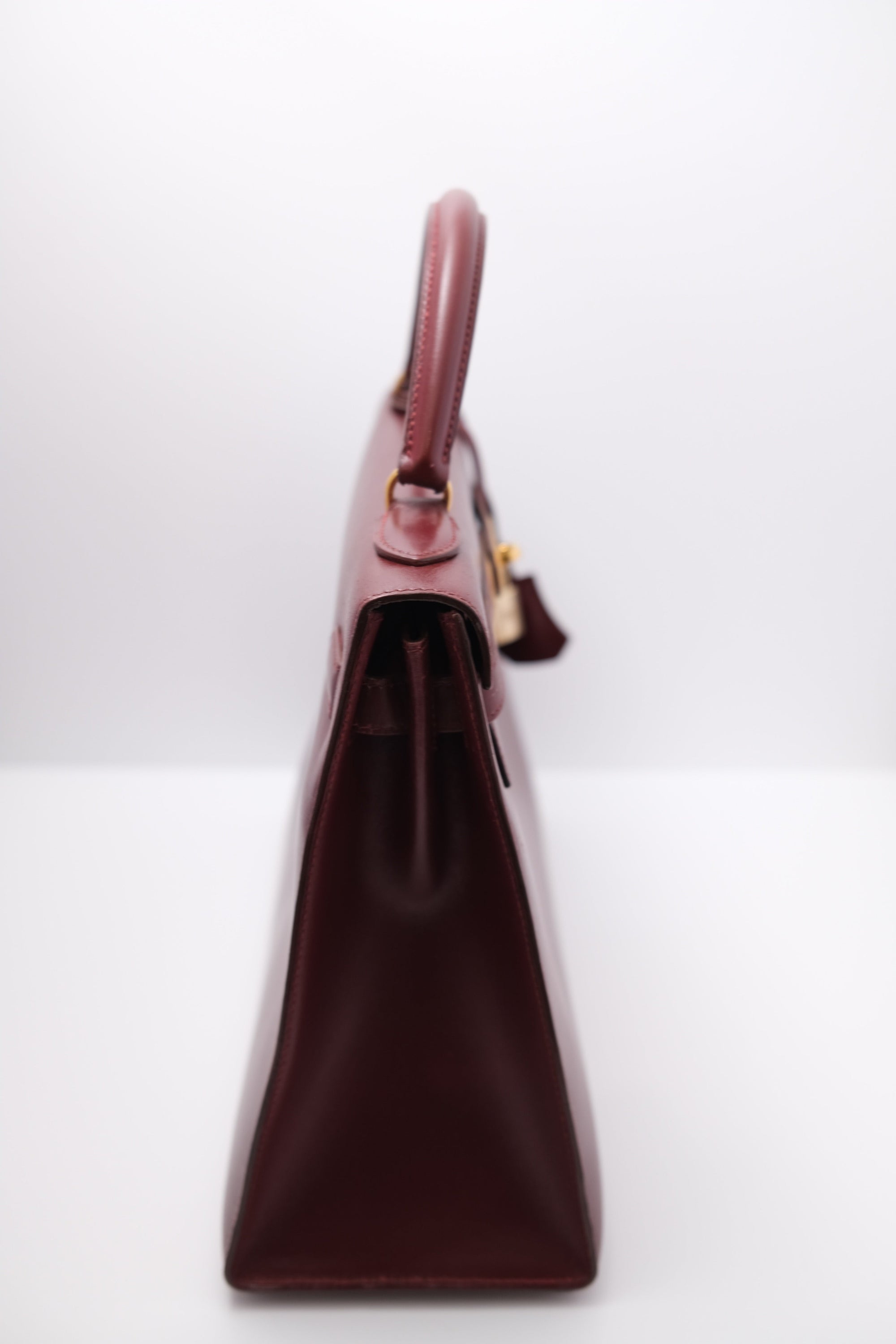 Kelly 32 Rouge H Gold Hardware Box