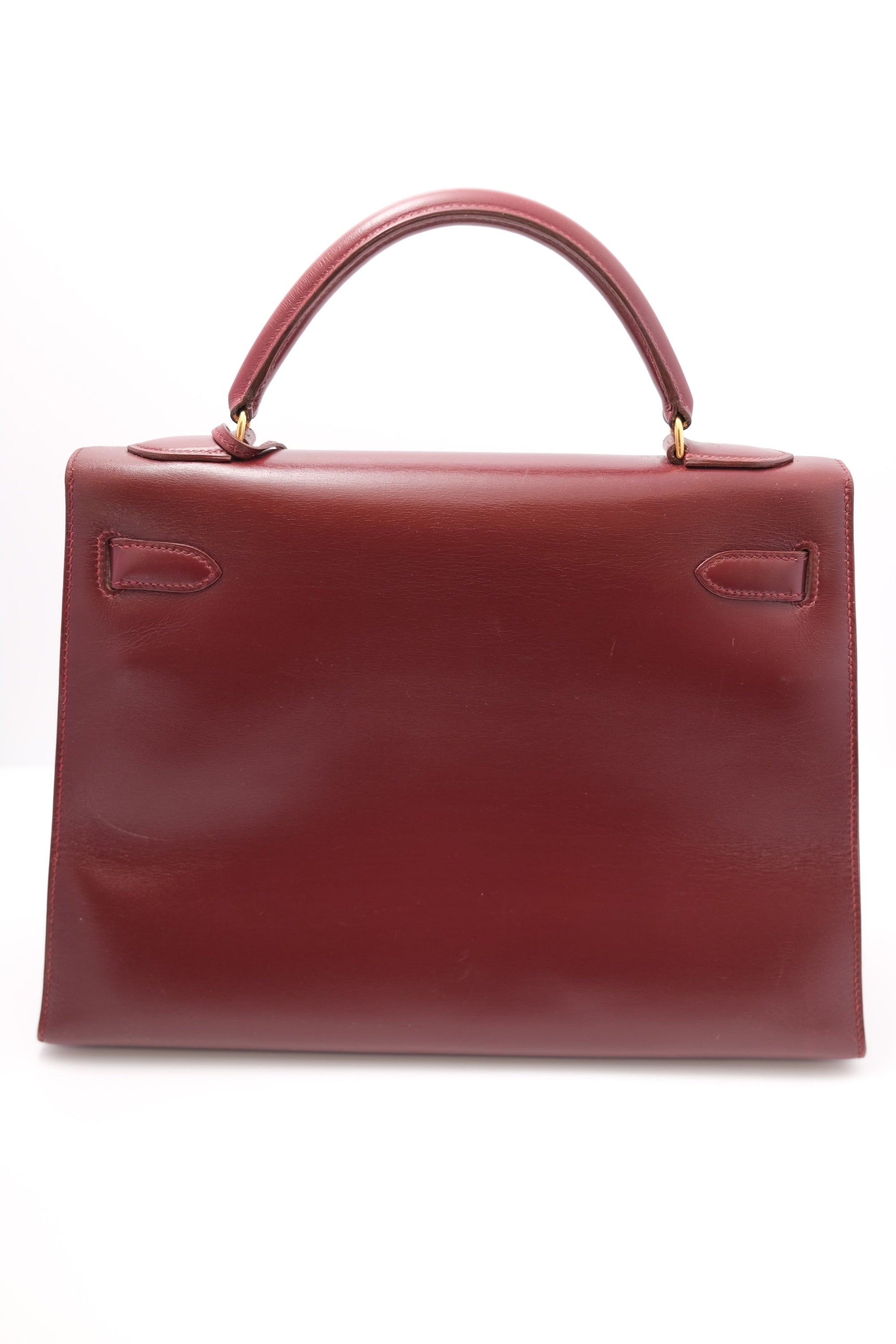 Kelly 32 Rouge H Gold Hardware Box
