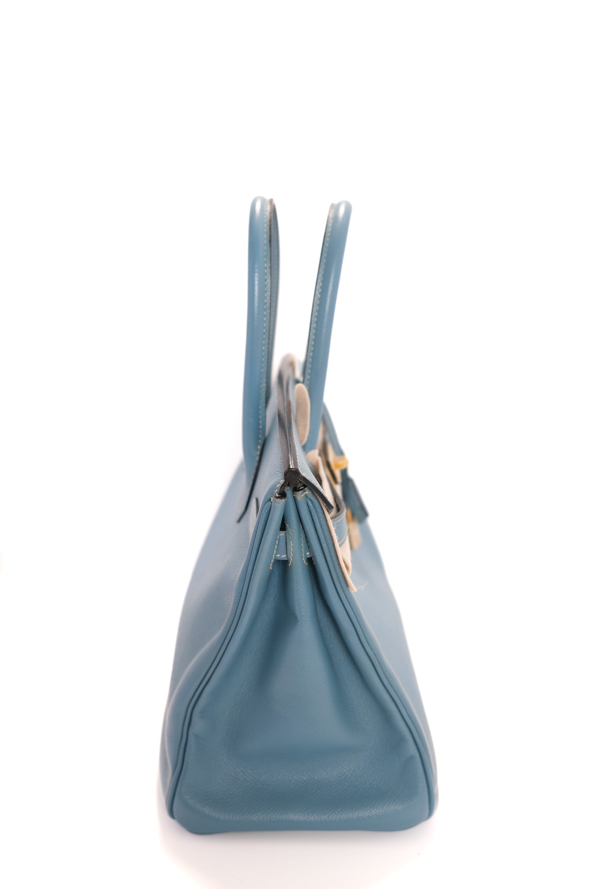 Birkin 30 Bleu Jean Gold Hardware Epsom
