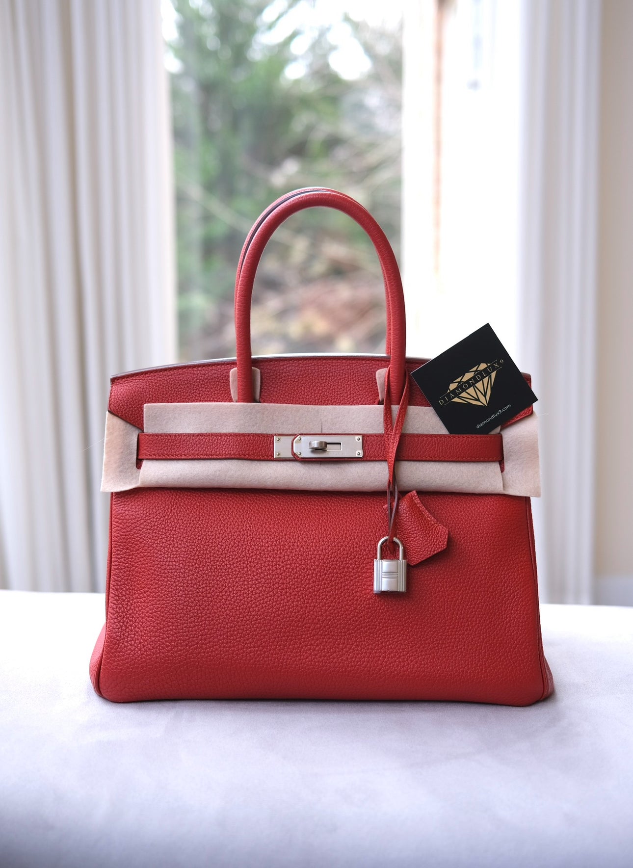 Birkin 30 Rouge PHW Togo
