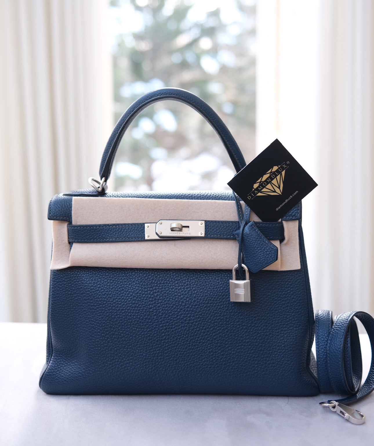 Kelly 28 Bleu De Prusse PHW