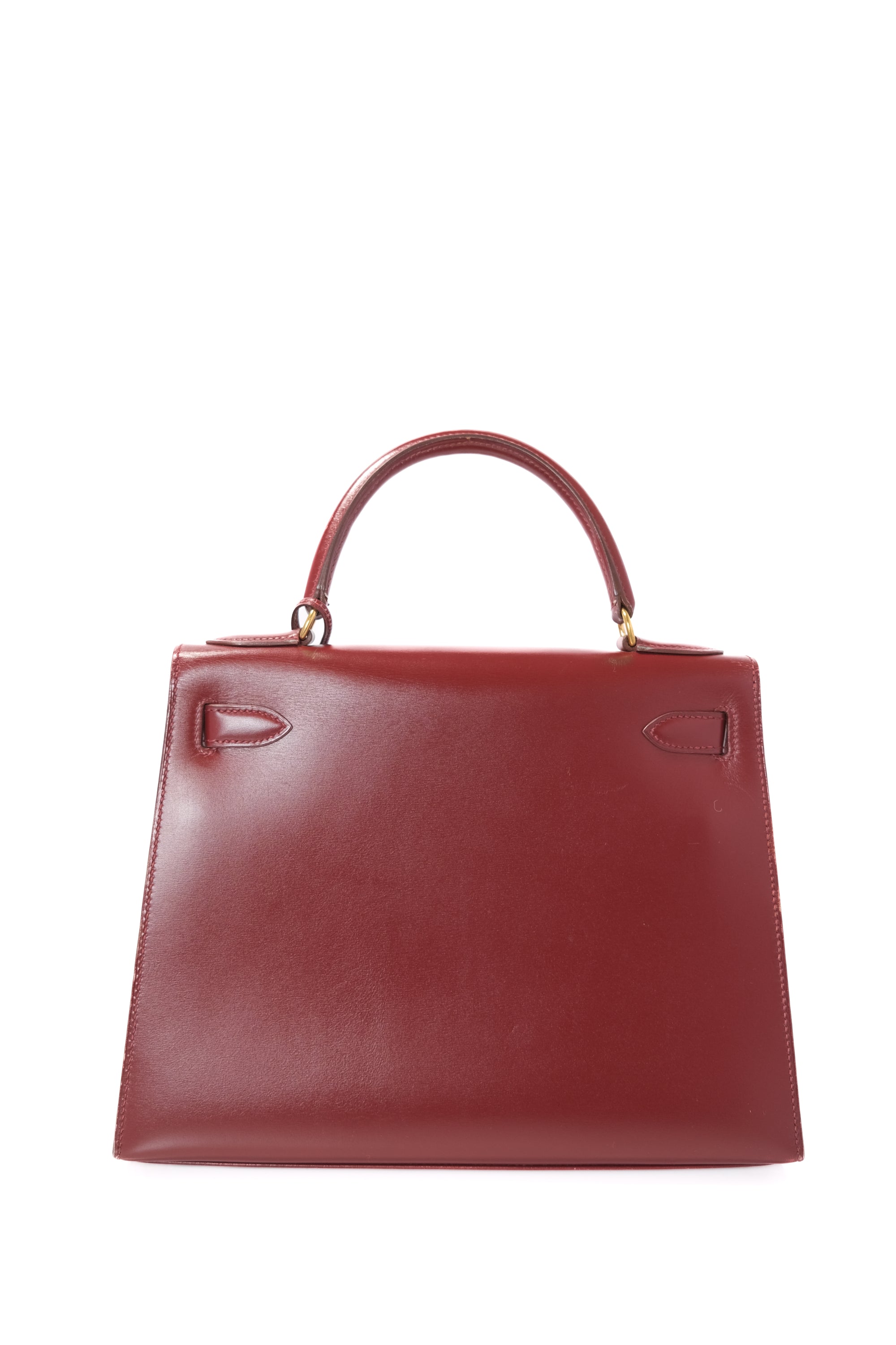 Kelly 28 Rouge H Gold Hardware Box