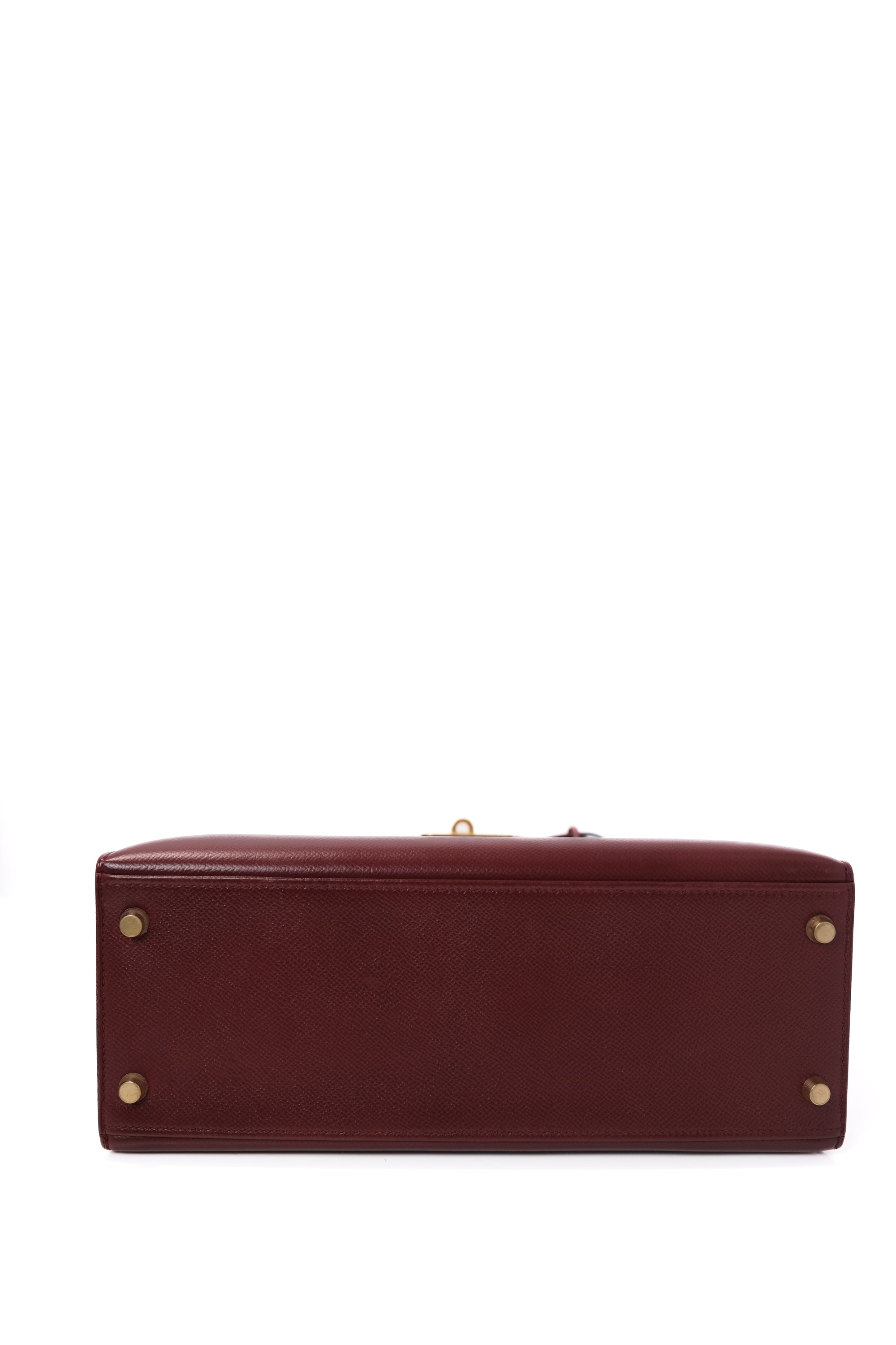 Kelly 28 Rouge H Gold Hardware Epsom