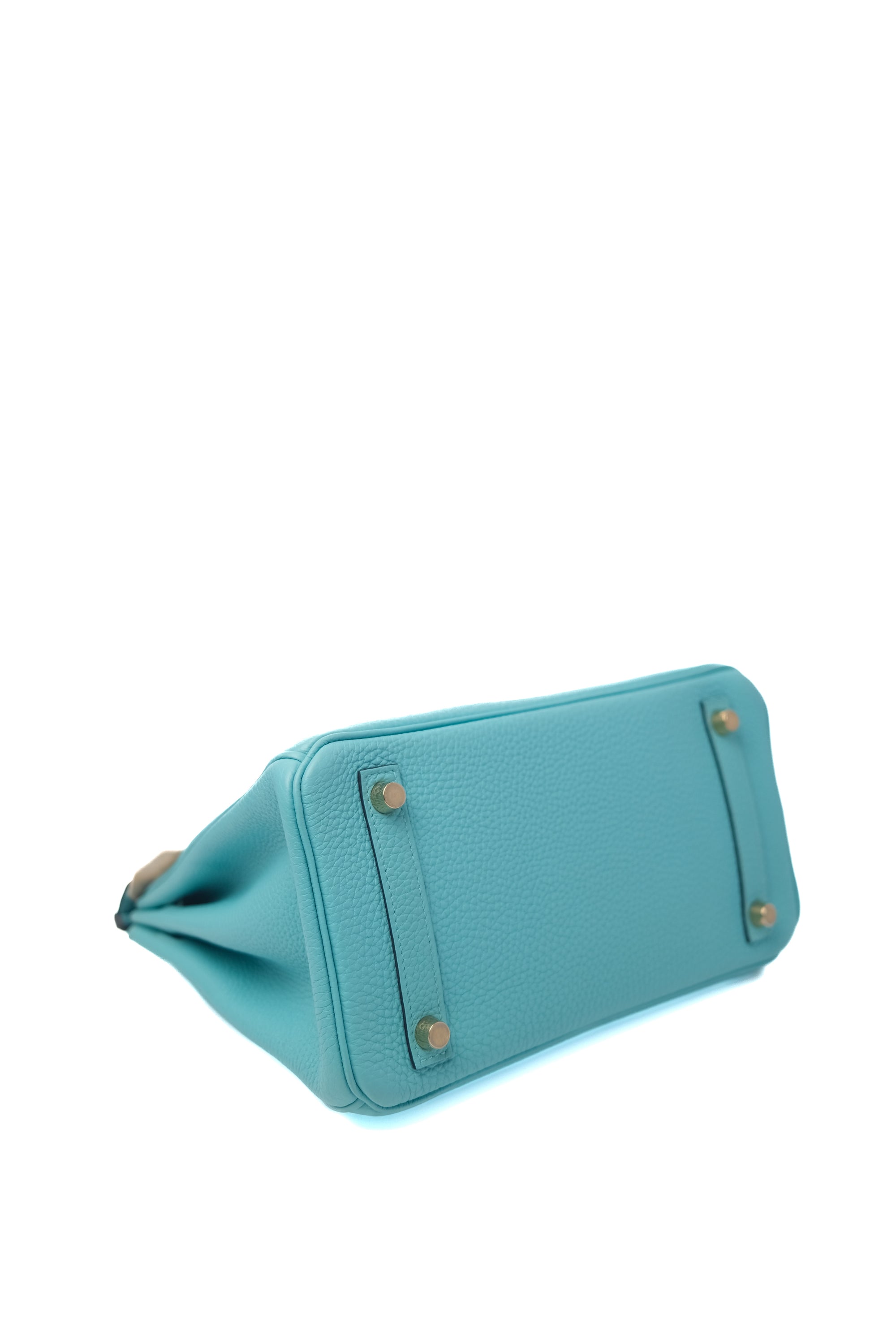 Birkin 25 Bleu Atoll (Tiffany Blue) Gold Hardware Togo T