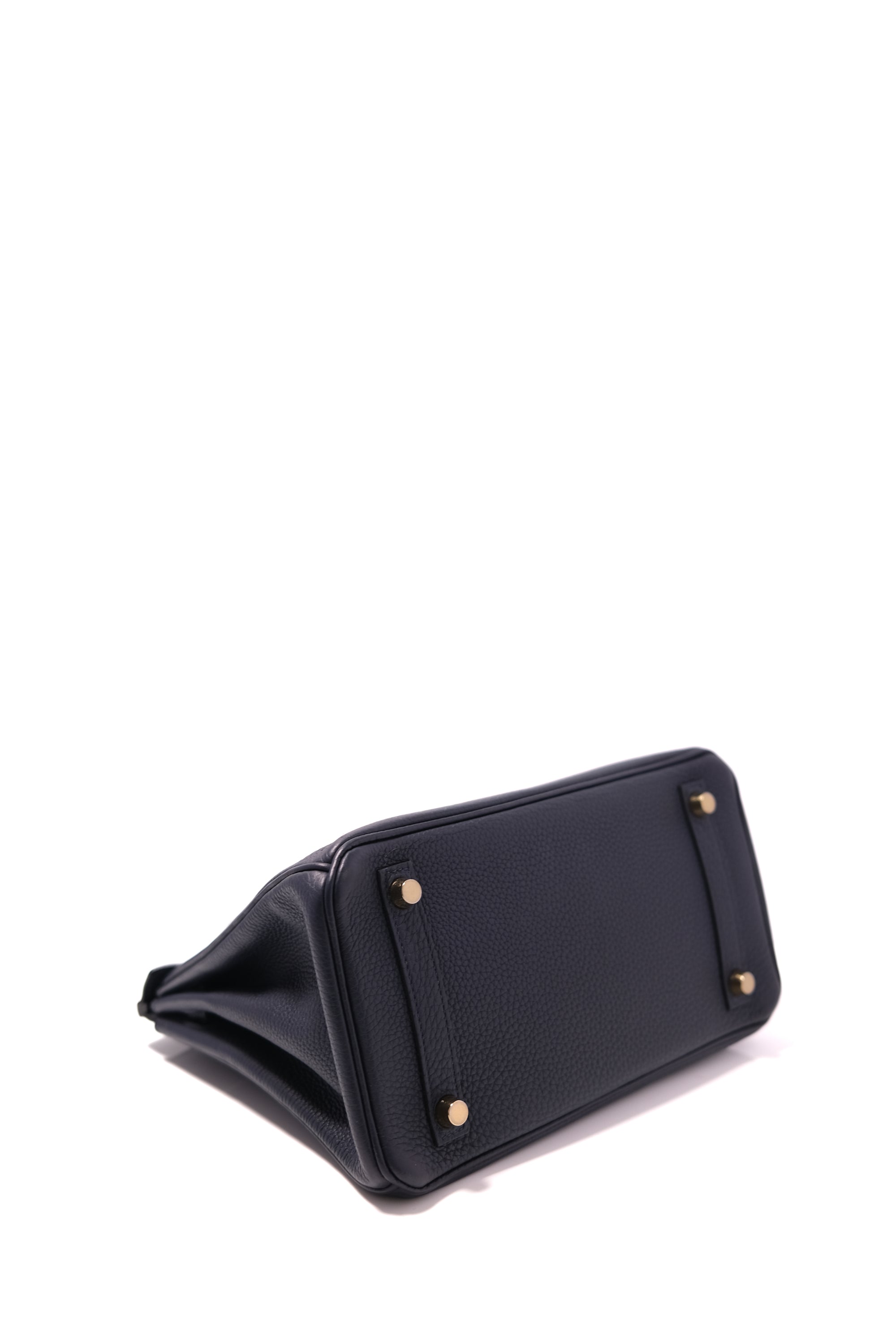 Birkin 25 Indigo (near black) Gold Hardware Togo