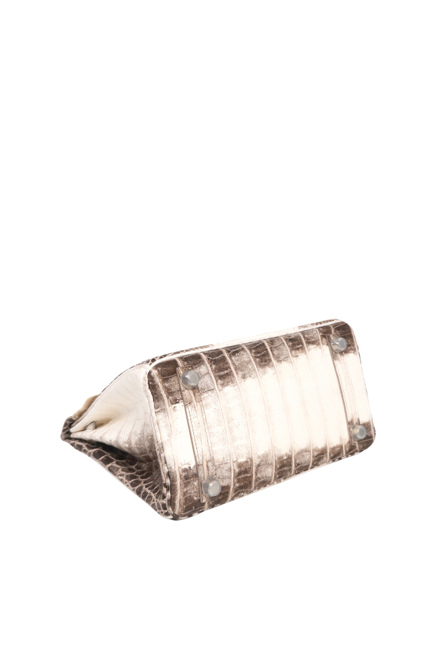 Birkin 25 Nilo Croco Matte Himalaya C