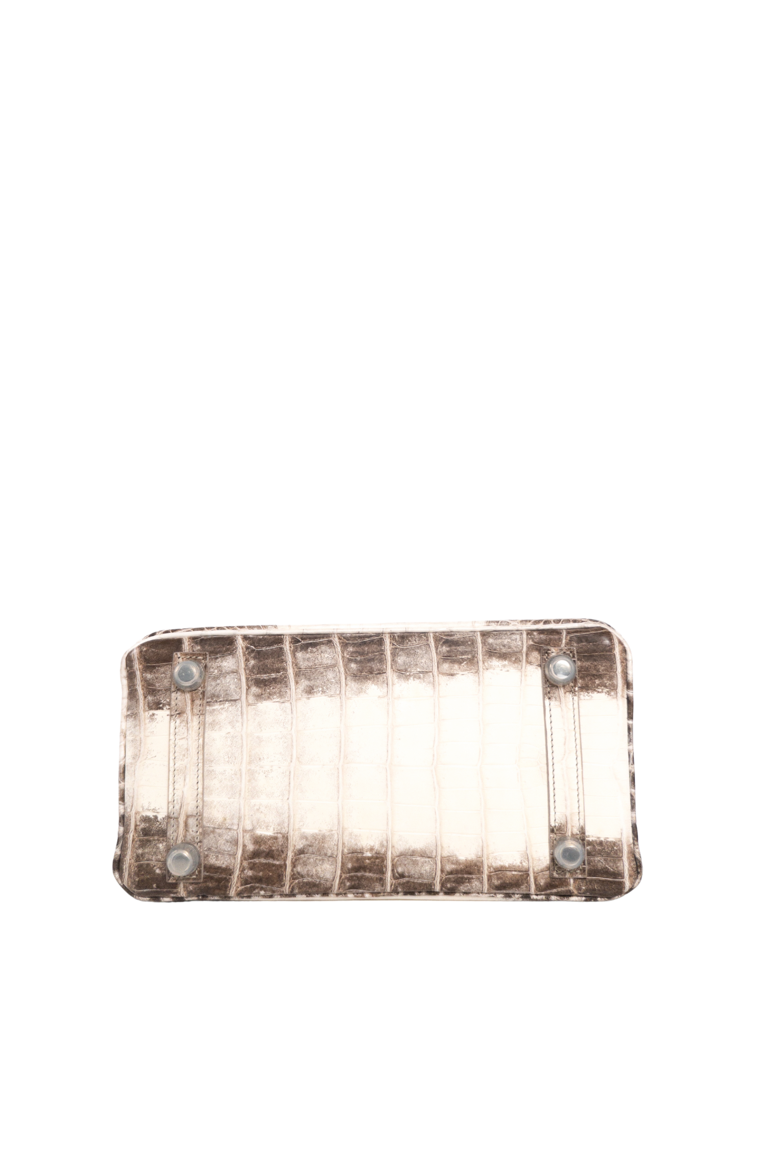 Birkin 25 Nilo Croco Matte Himalaya C