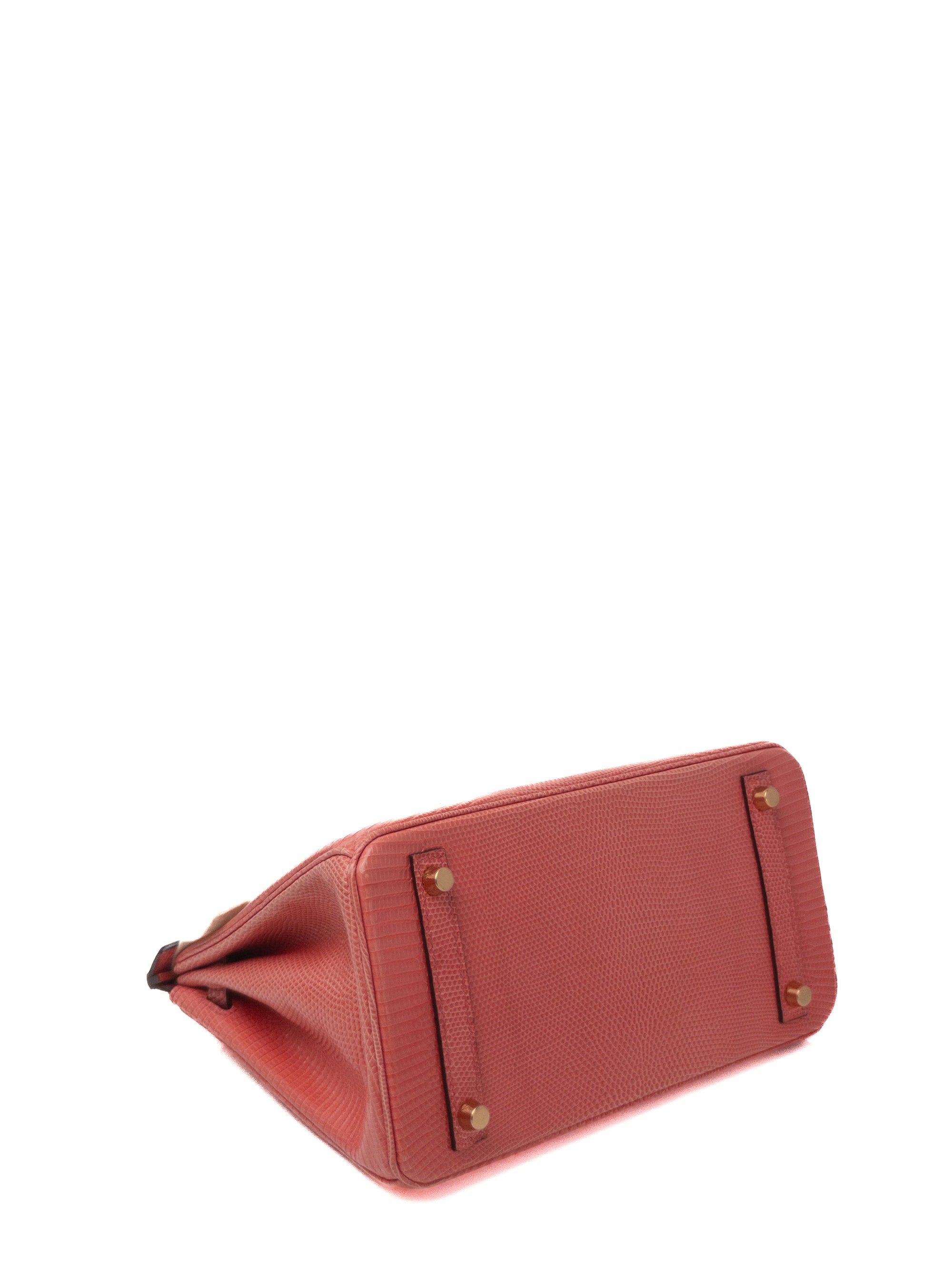 Birkin 25 Lizard Candy Pink Gold Hardware A