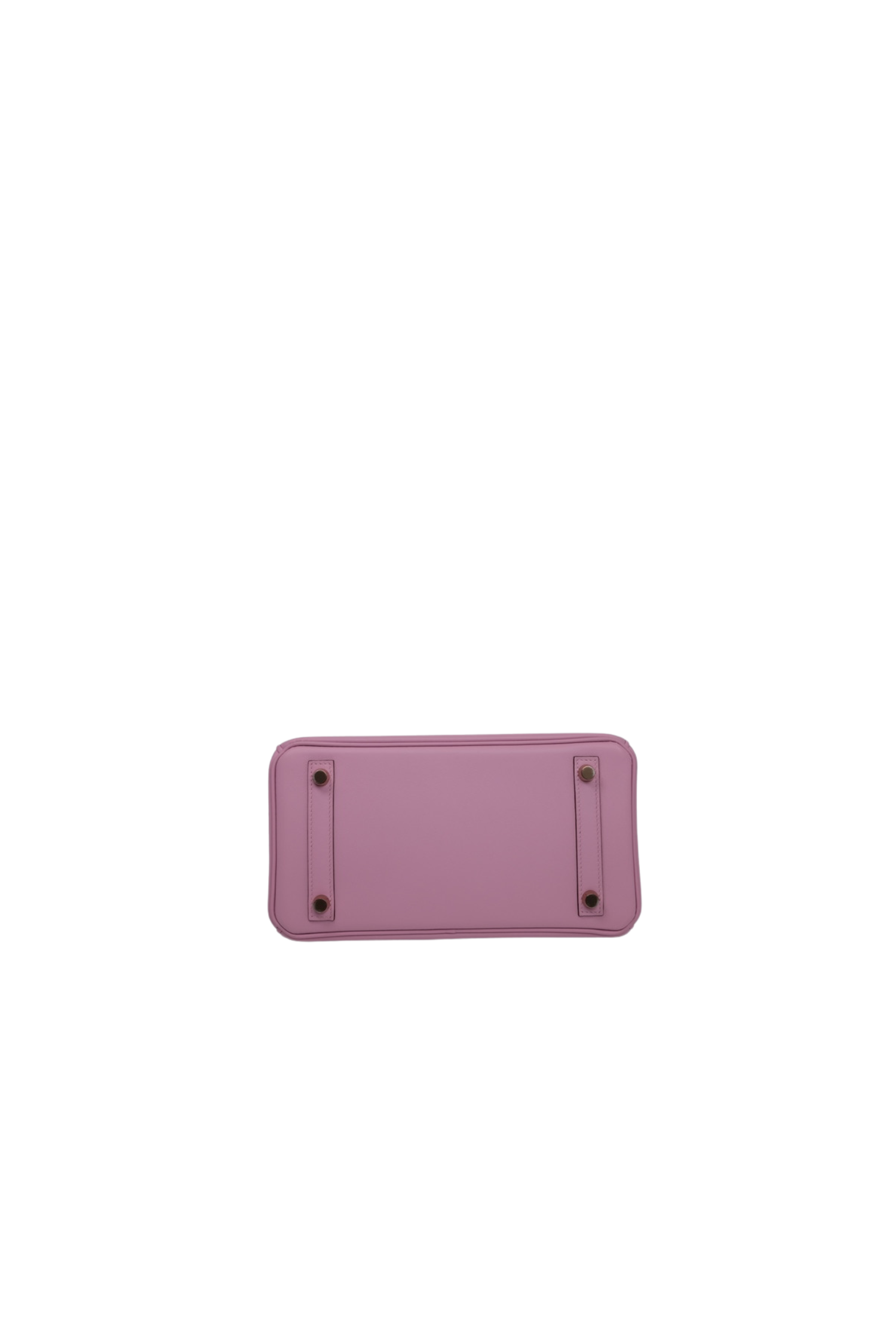 Birkin 25 Mauve Sylvester Rose Gold Hardware Swift Leather