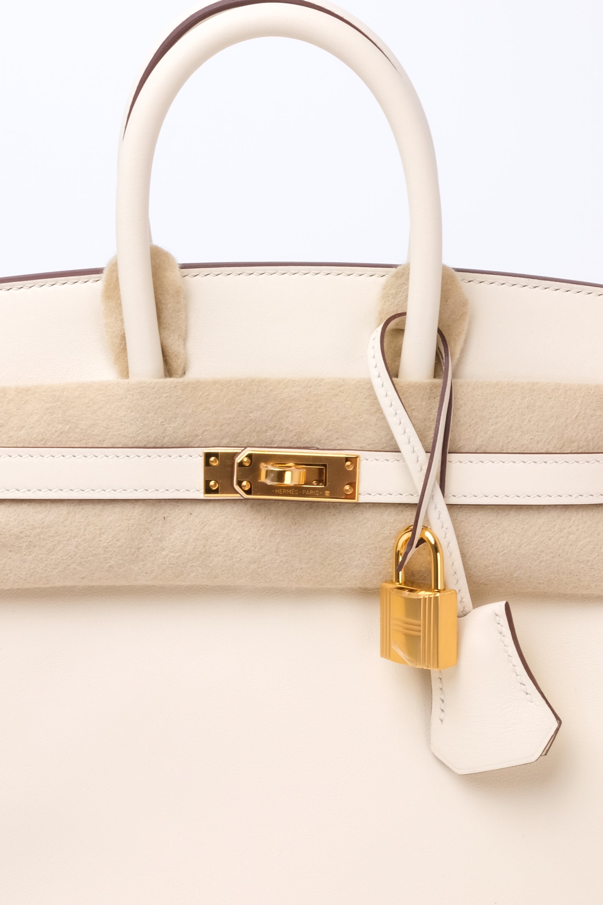 Birkin 25 Nata Gold Hardware Swift