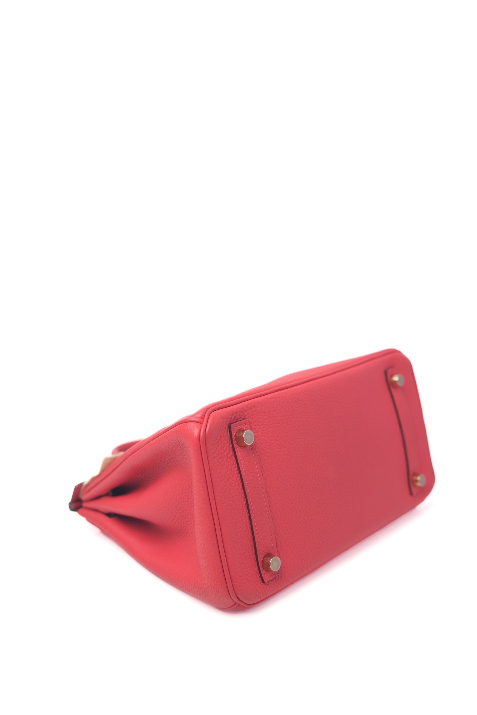 Birkin 25 Rouge Pivoine (Rosy color) Gold Hardware Togo T