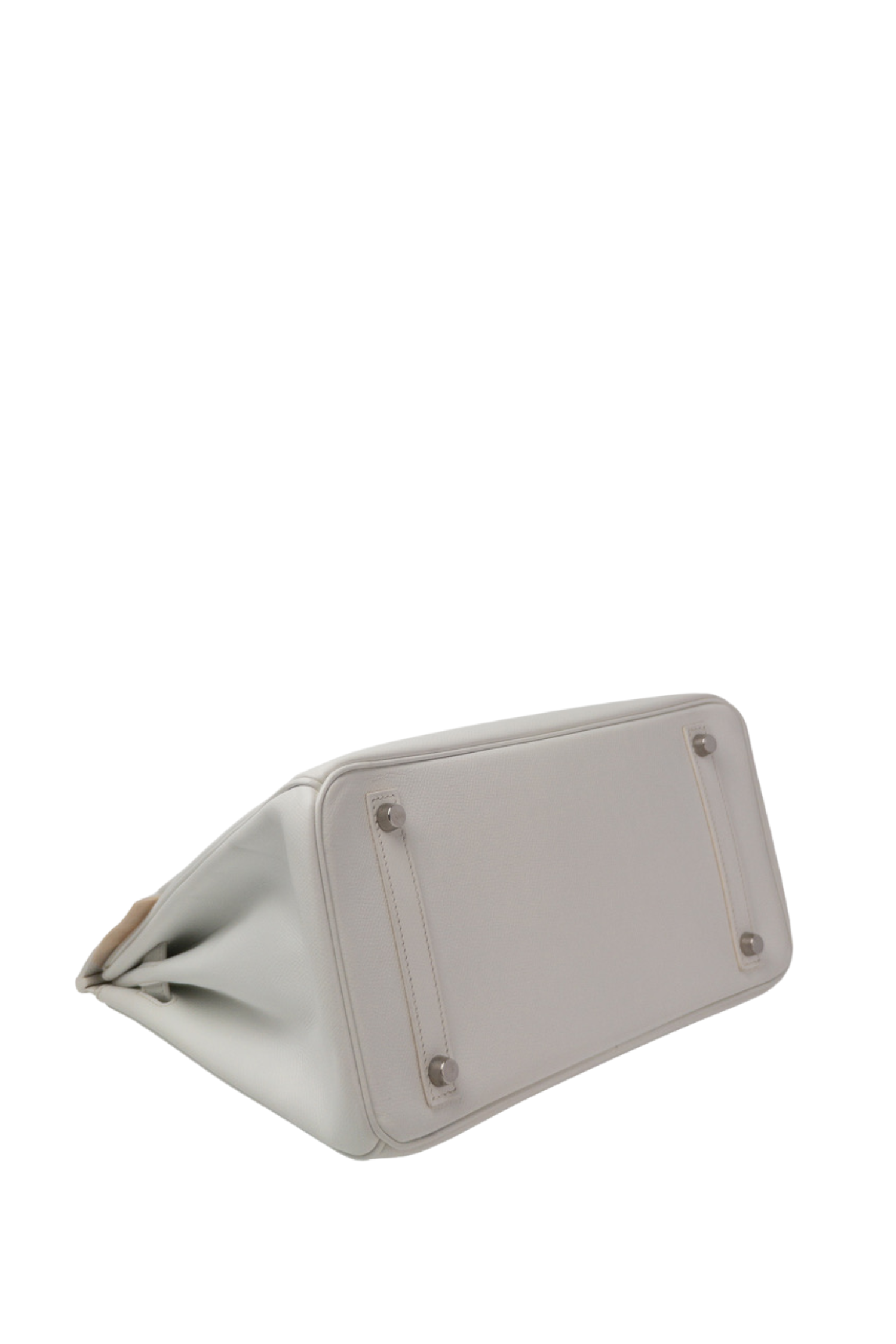 Birkin 30 Blanc Palladium Hardware Epsom □H