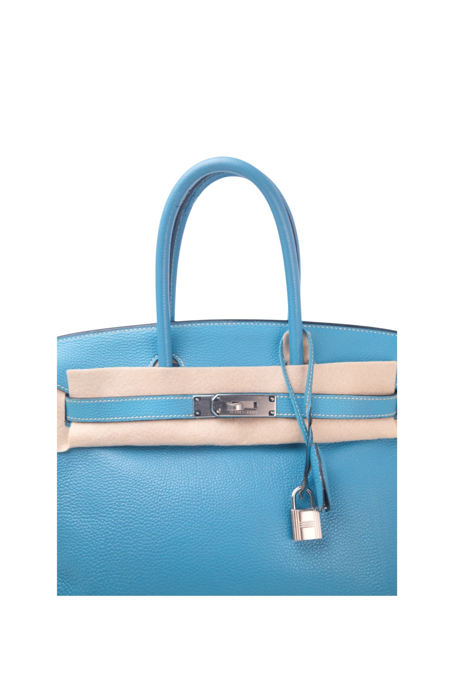Birkin 30 Bleu Jean Palladium Hardware Togo □J