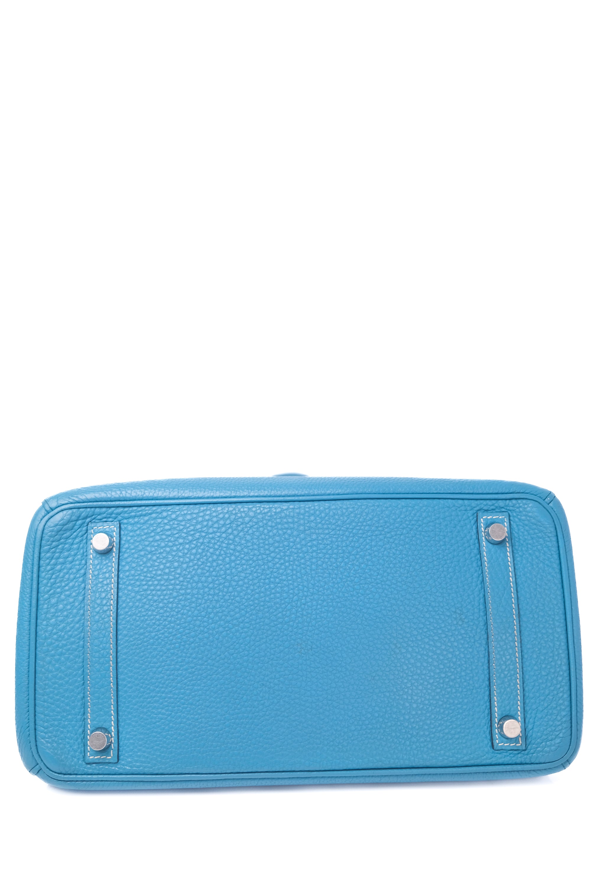Birkin 30 Bleu Jean Palladium Hardware Togo □J