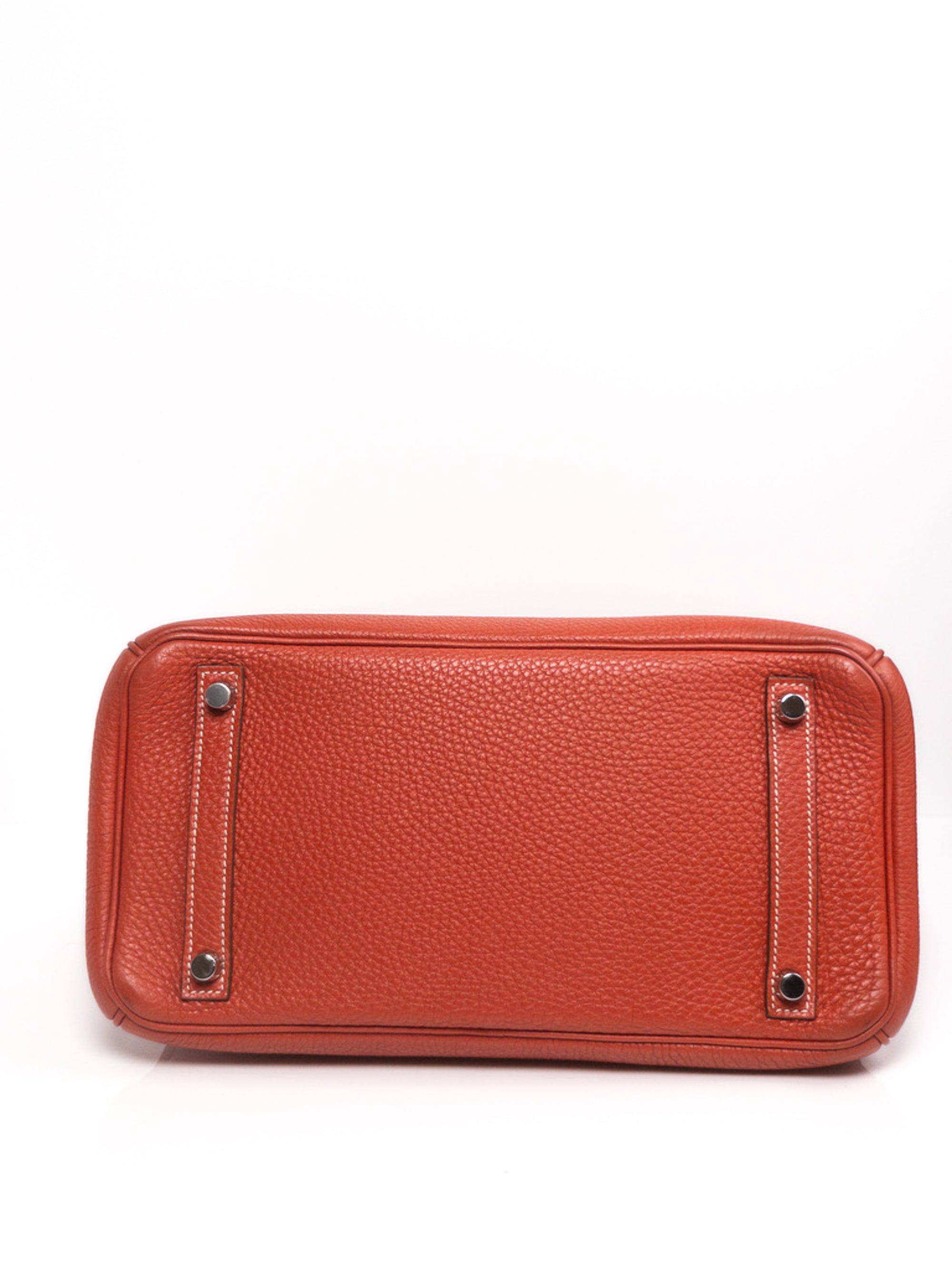 Birkin 30 Brique Palladium Hardware Togo □O