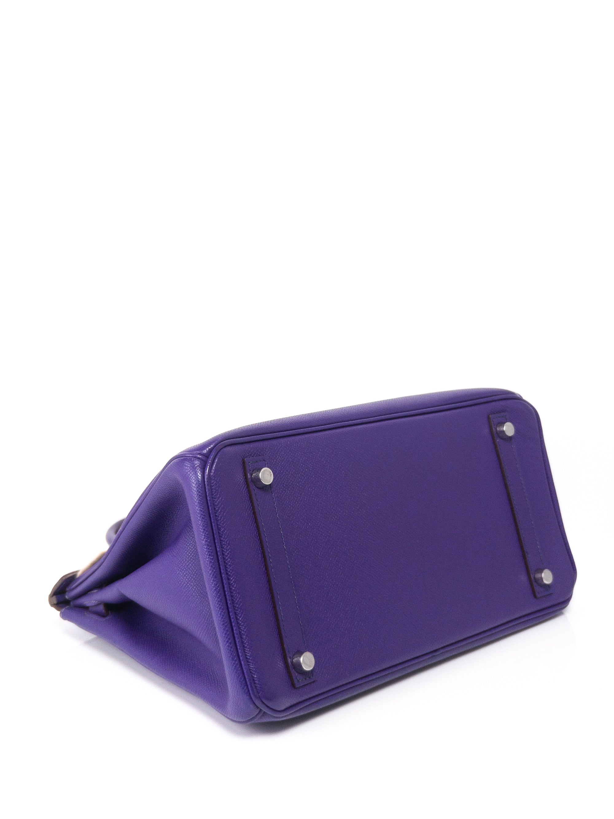 Birkin 30 Crocus Palladium Hardware Epsom □P