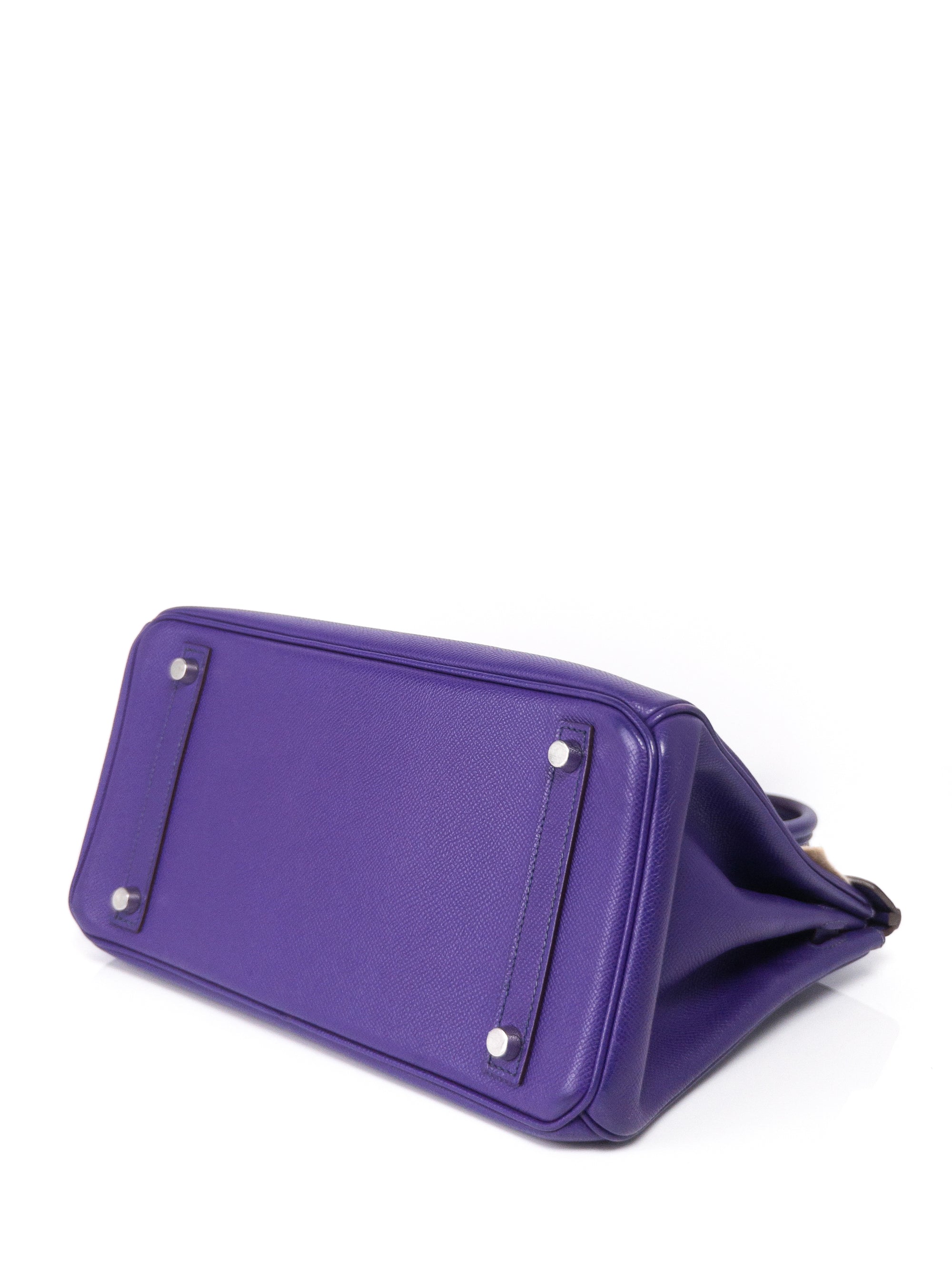 Birkin 30 Crocus Palladium Hardware Epsom □P