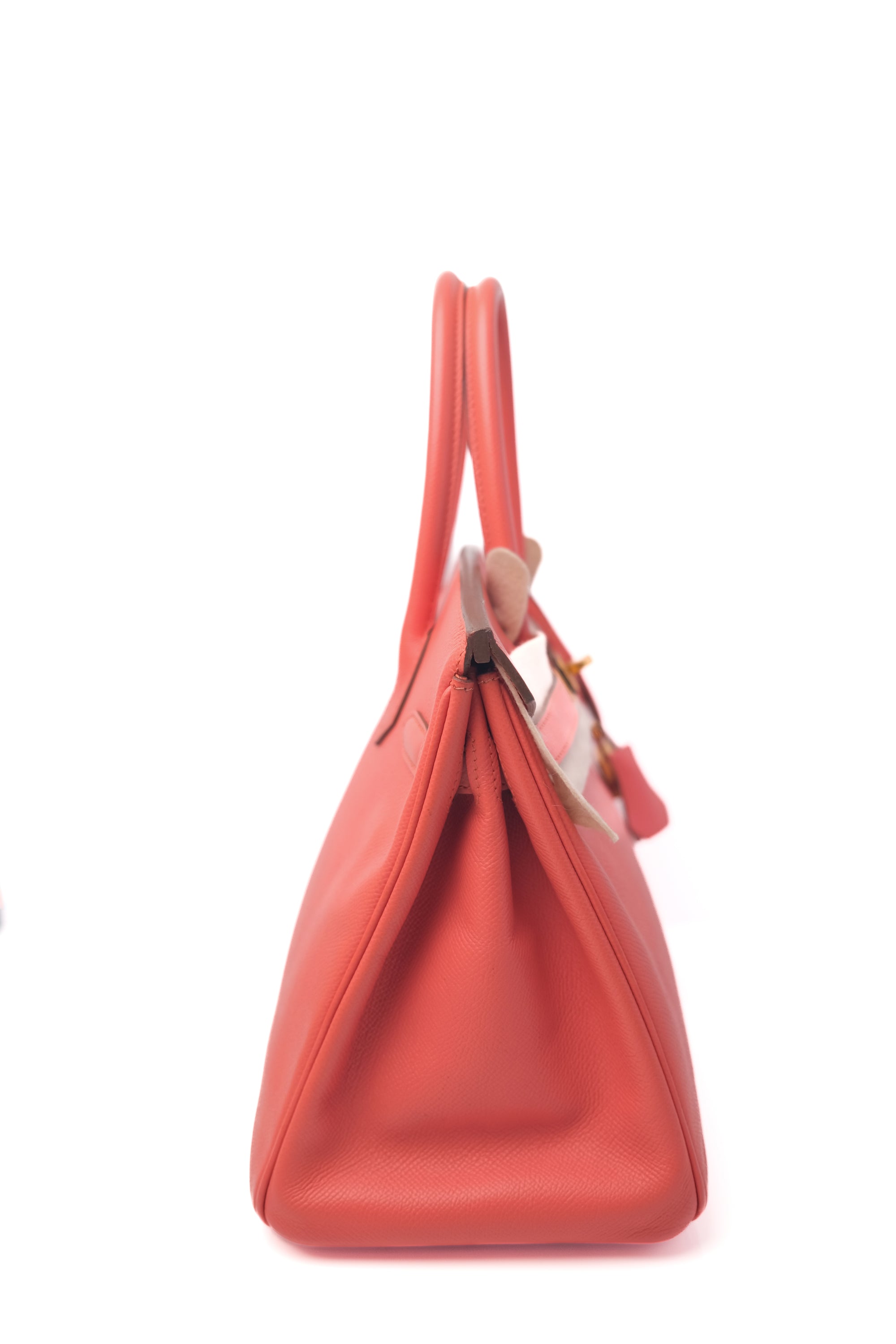 Birkin 30 Flamingo (Pink/Salmon) Gold Hardware Epsom □Q