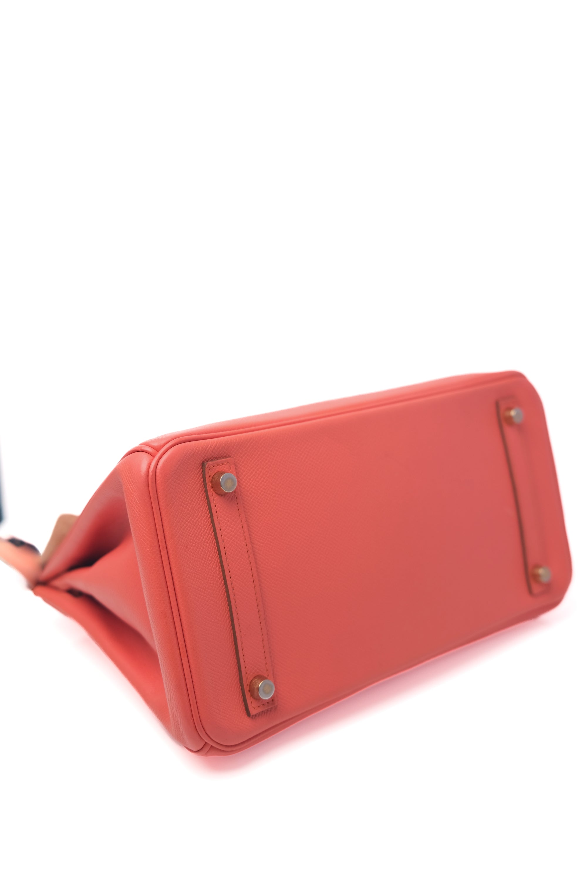 Birkin 30 Flamingo (Pink/Salmon) Gold Hardware Epsom □Q