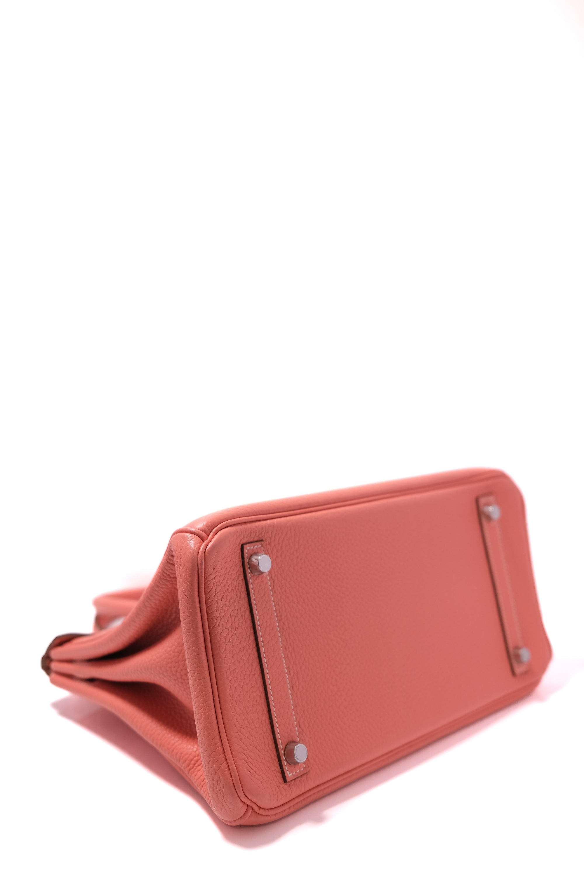Birkin 30 Flamingo Palladium Hardware Togo