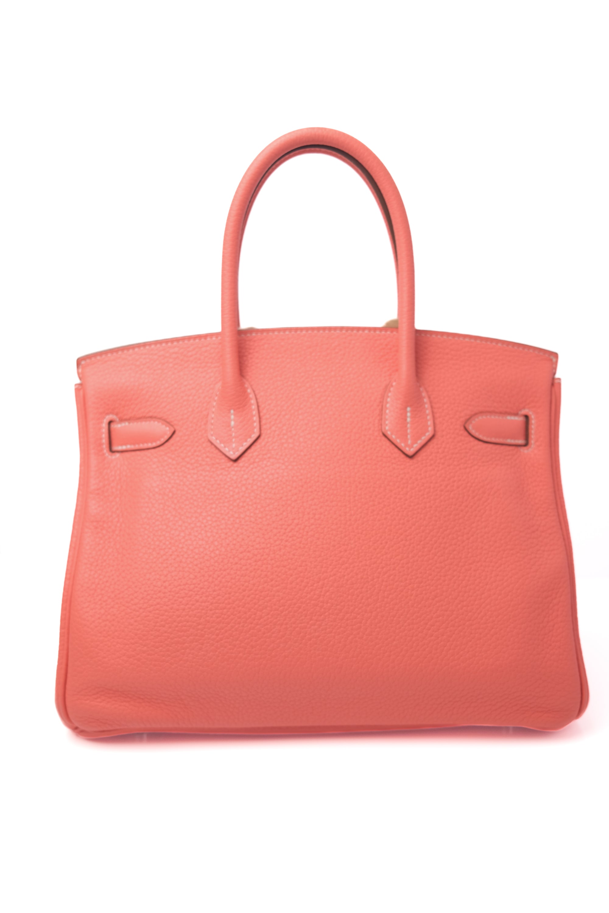 Birkin 30 Flamingo Palladium Hardware Togo □Q