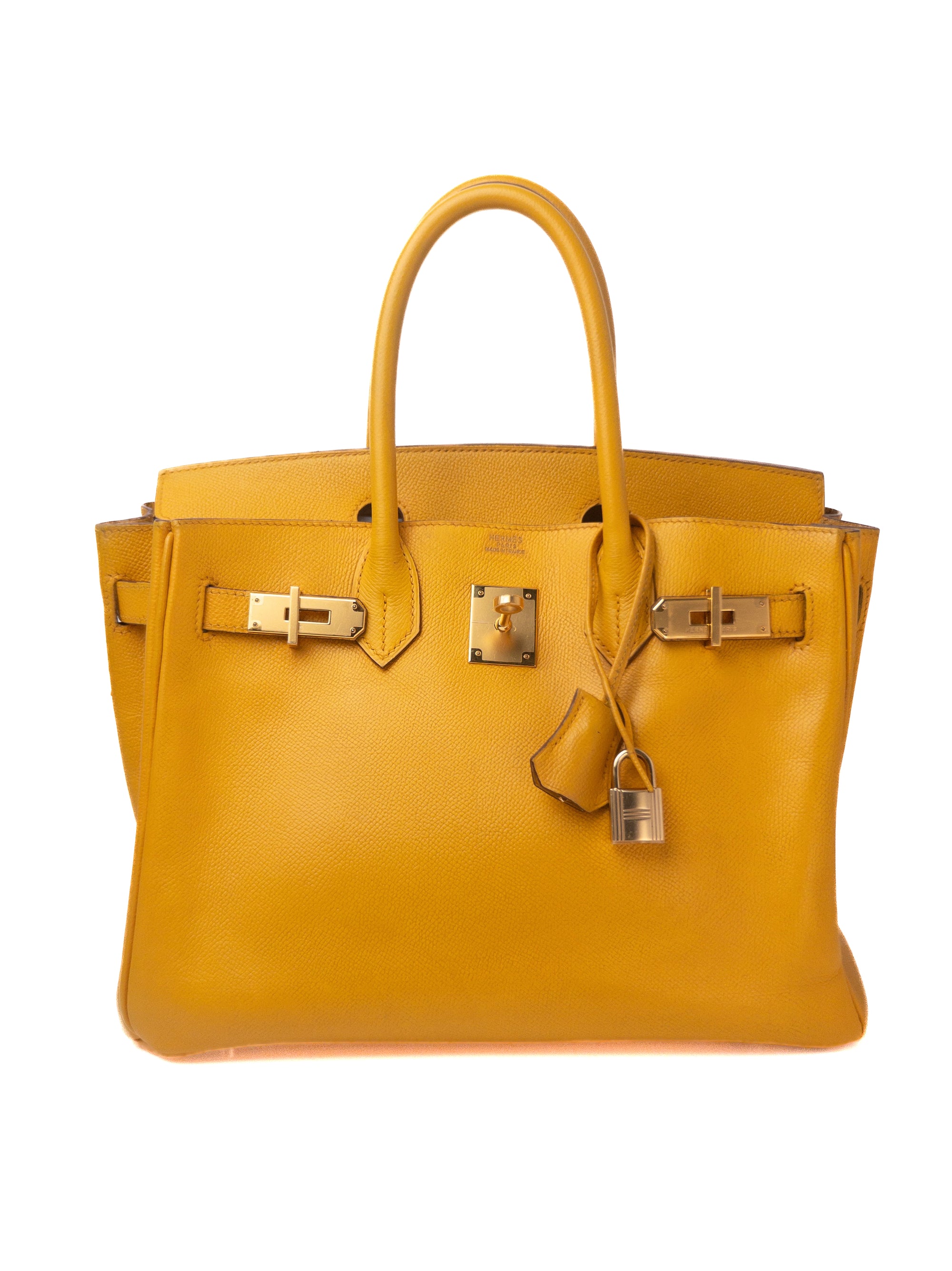 Birkin 30 Jaune Gold Hardware Epsom □H