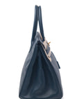 Birkin 30 Navy Gold Hardware Epsom