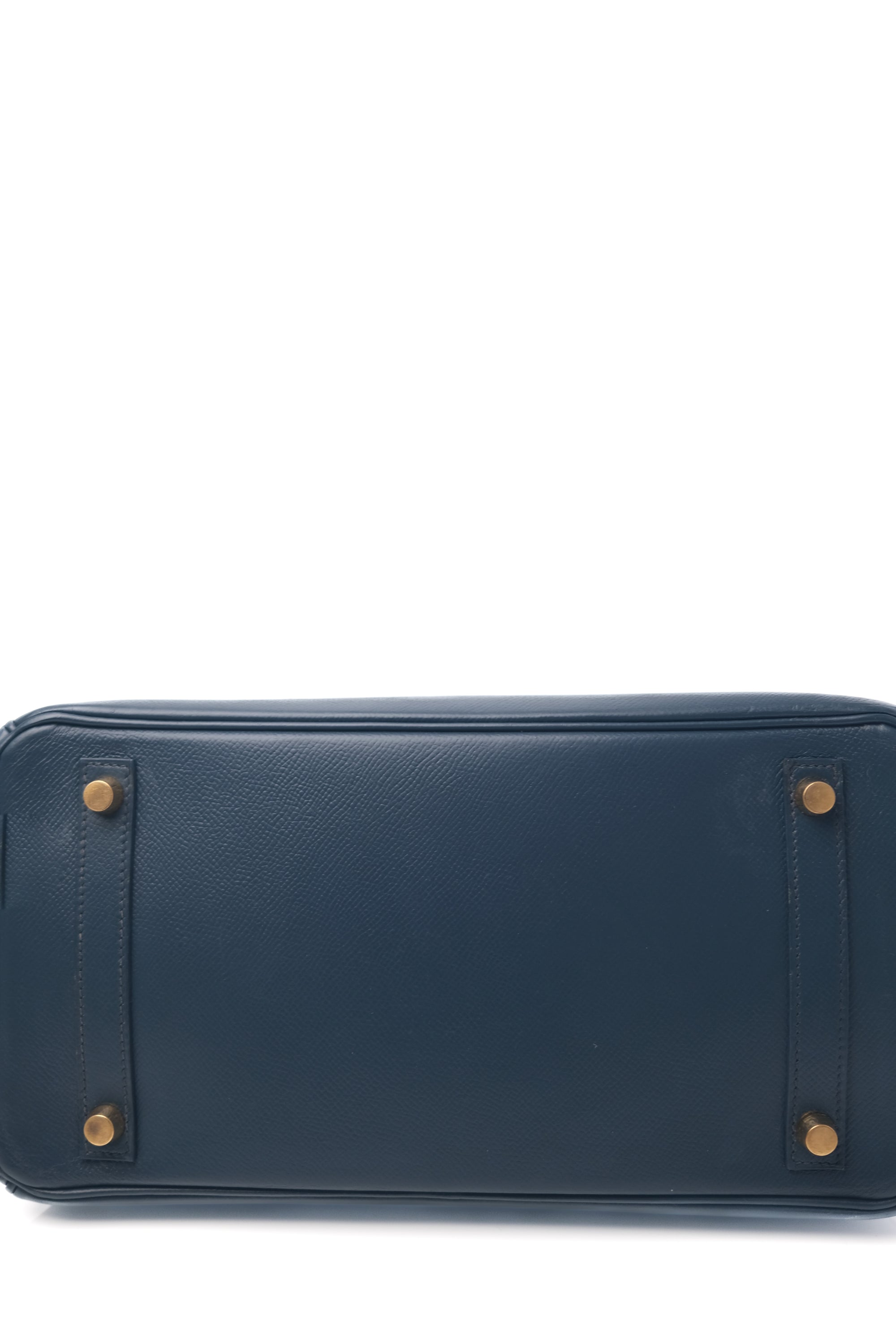 Birkin 30 Navy Gold Hardware Epsom