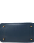 Birkin 30 Navy Gold Hardware Epsom