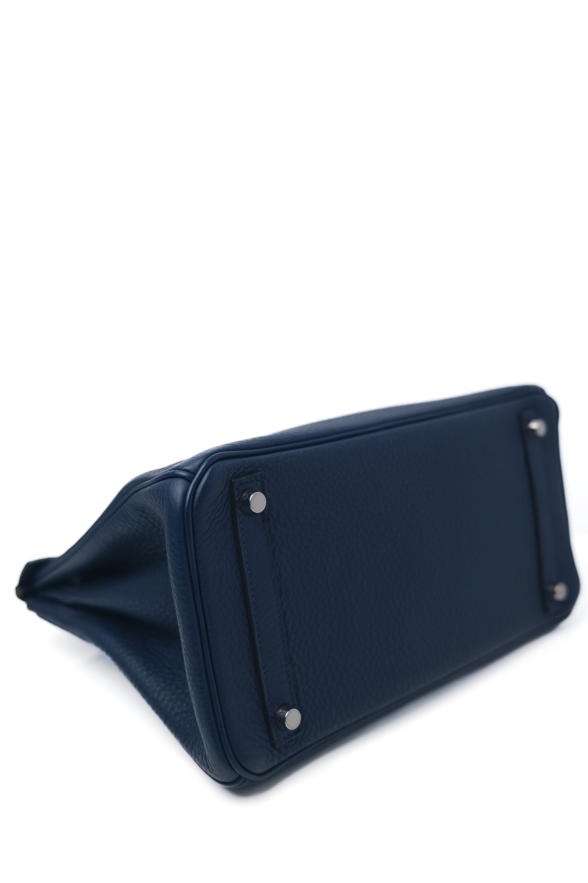Birkin 30 Navy Palladium Hardware □M