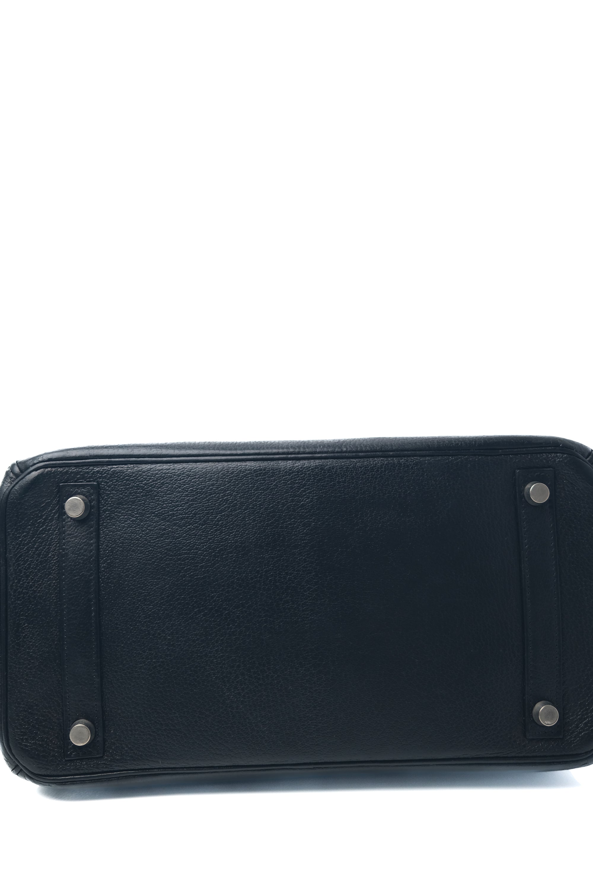 Birkin 30 Noir Palladium Hardware Chevre □I