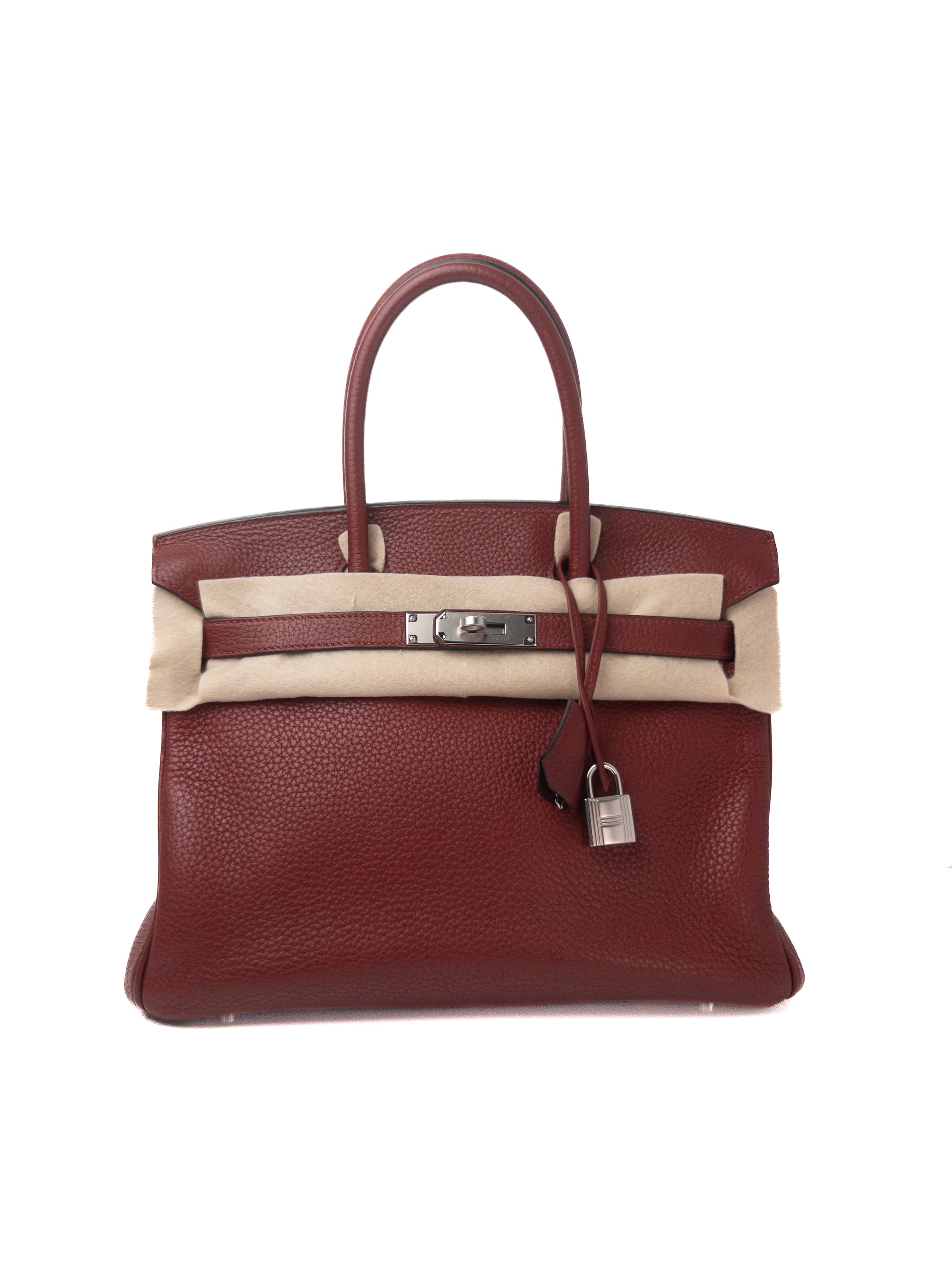 Birkin 30 Rouge H Palladium Hardware □R